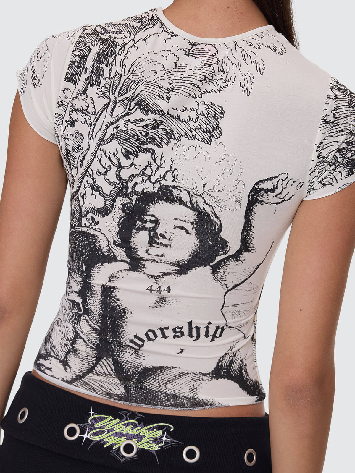 444 Cap Sleeve Top - Zine - Image 6