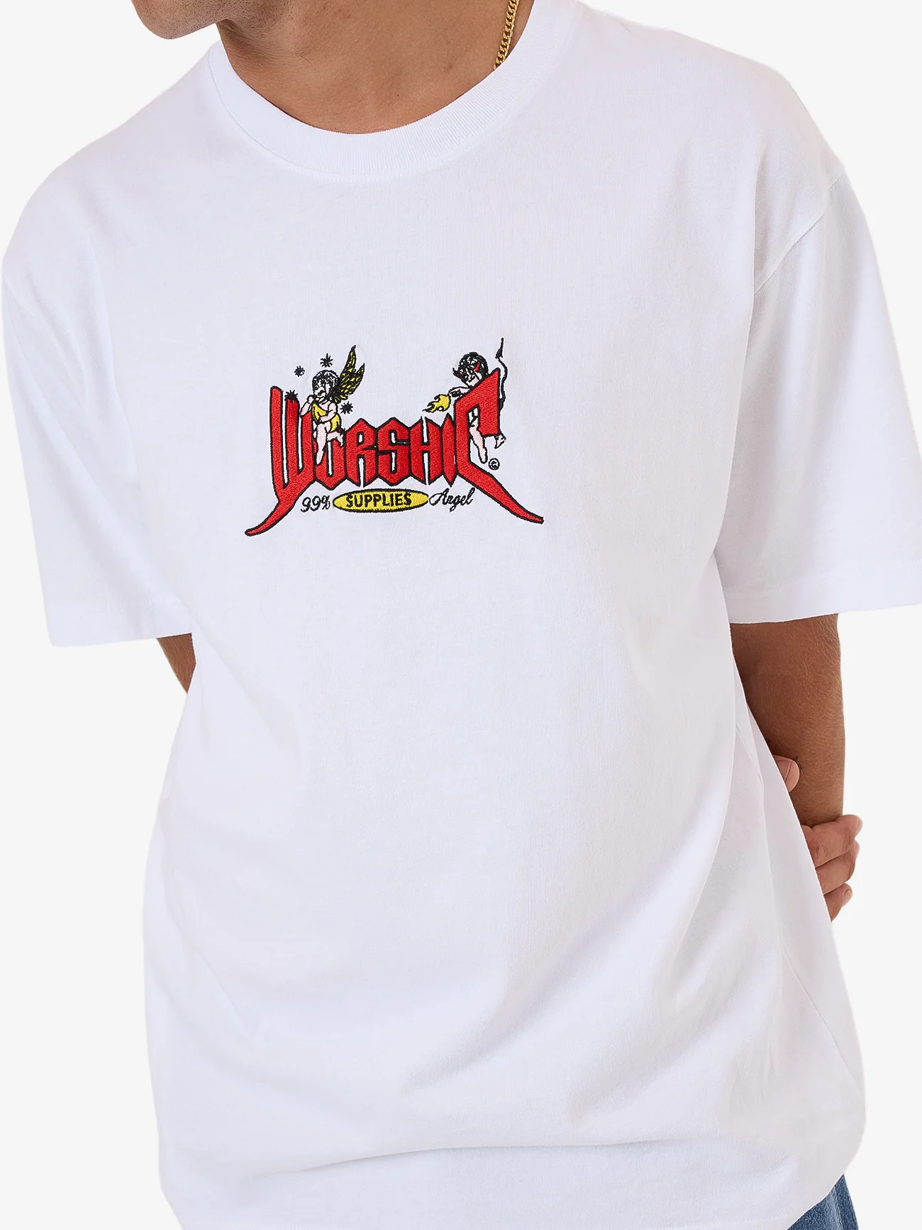 99 Percent Tee - White - Image 6