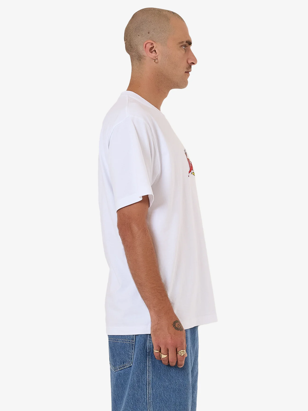 99 Percent Tee - White - Image 7