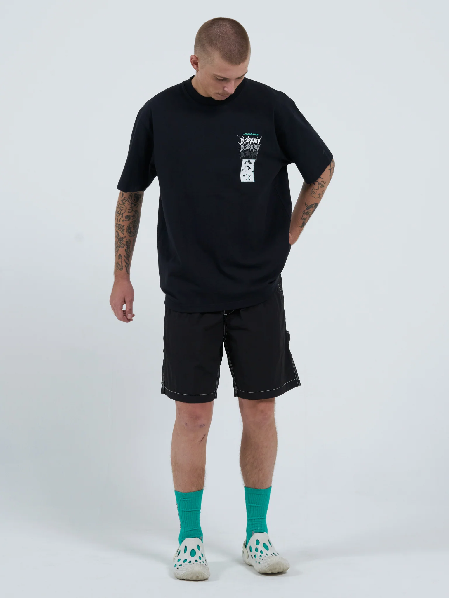 Abyss Tee - Black - Image 3