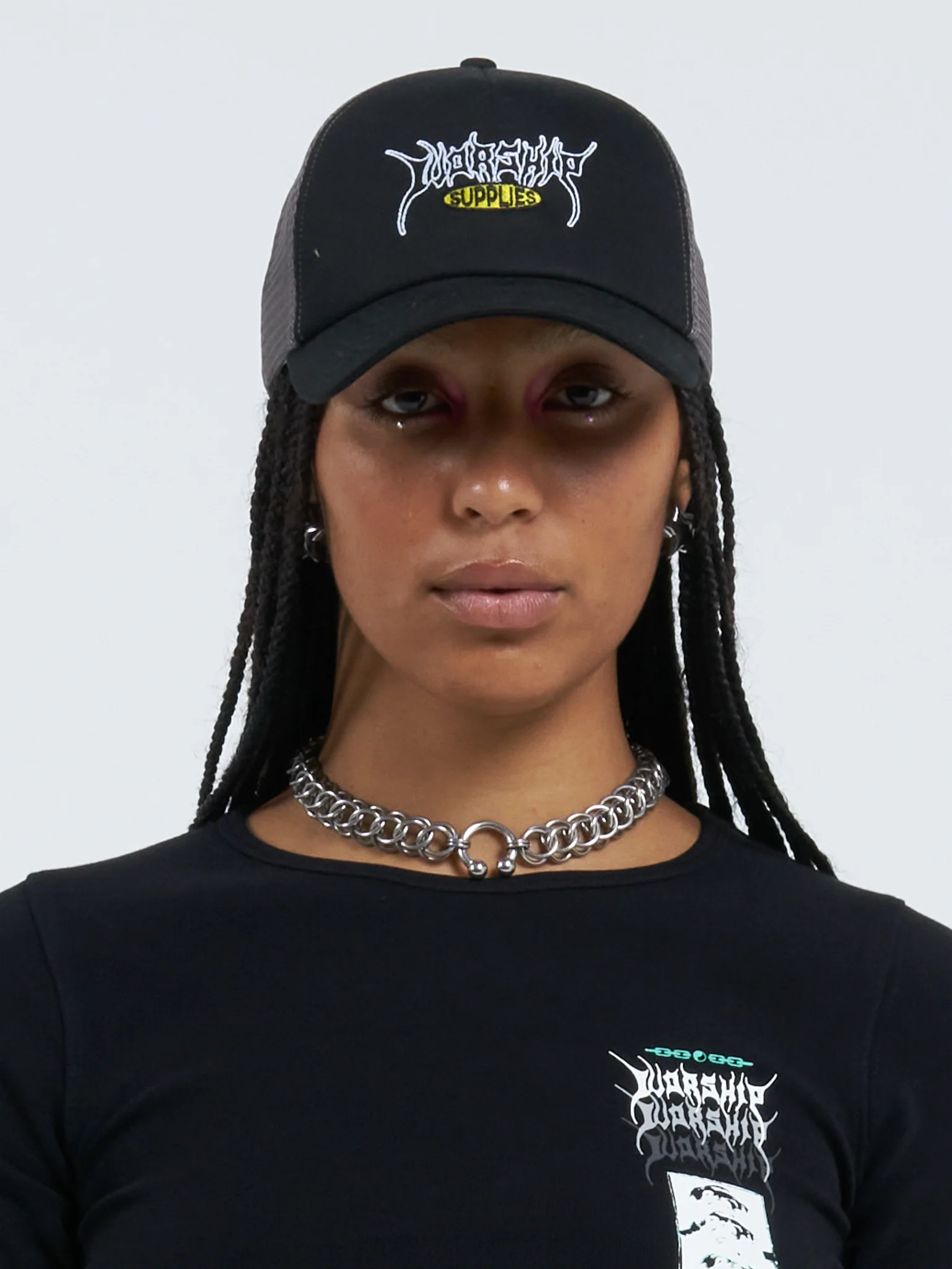 Abyss Trucker Hat - Black - Image 2