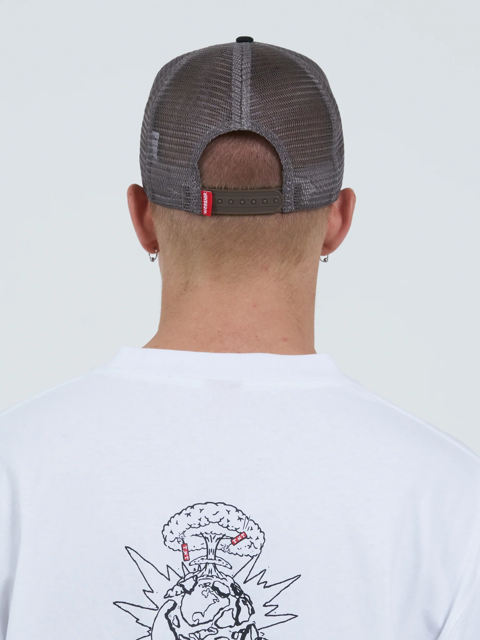 Abyss Trucker Hat - Black - Image 4