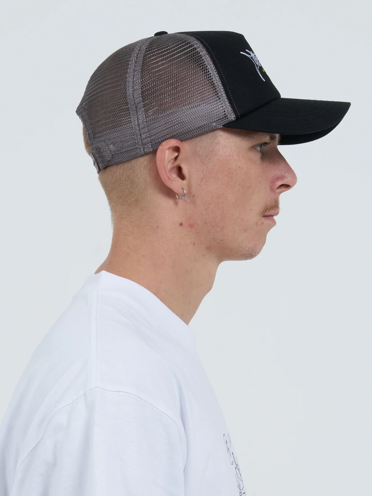 Abyss Trucker Hat - Black - Image 5