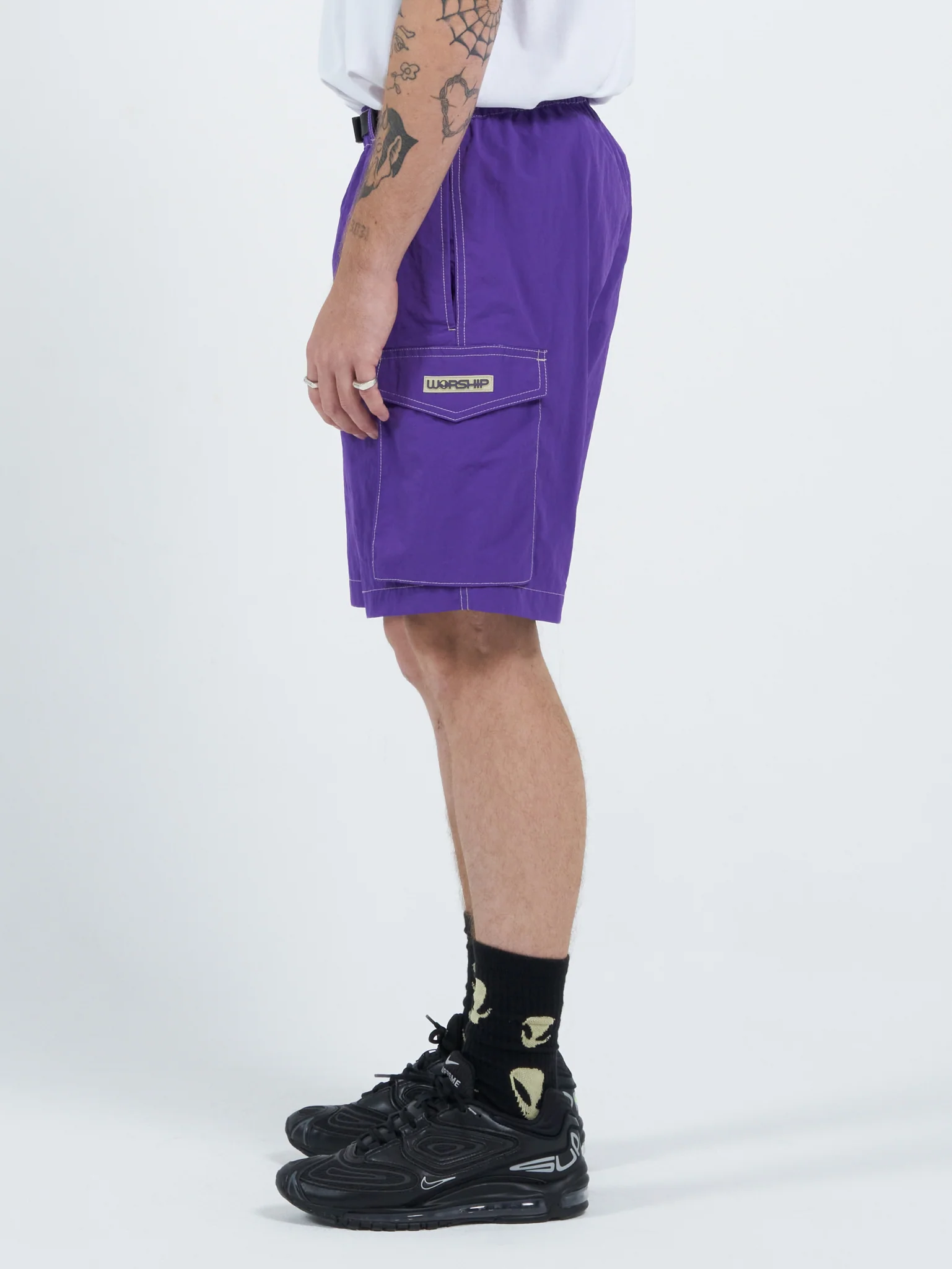 Alienation Nylon Short - Very Peri - Image 2