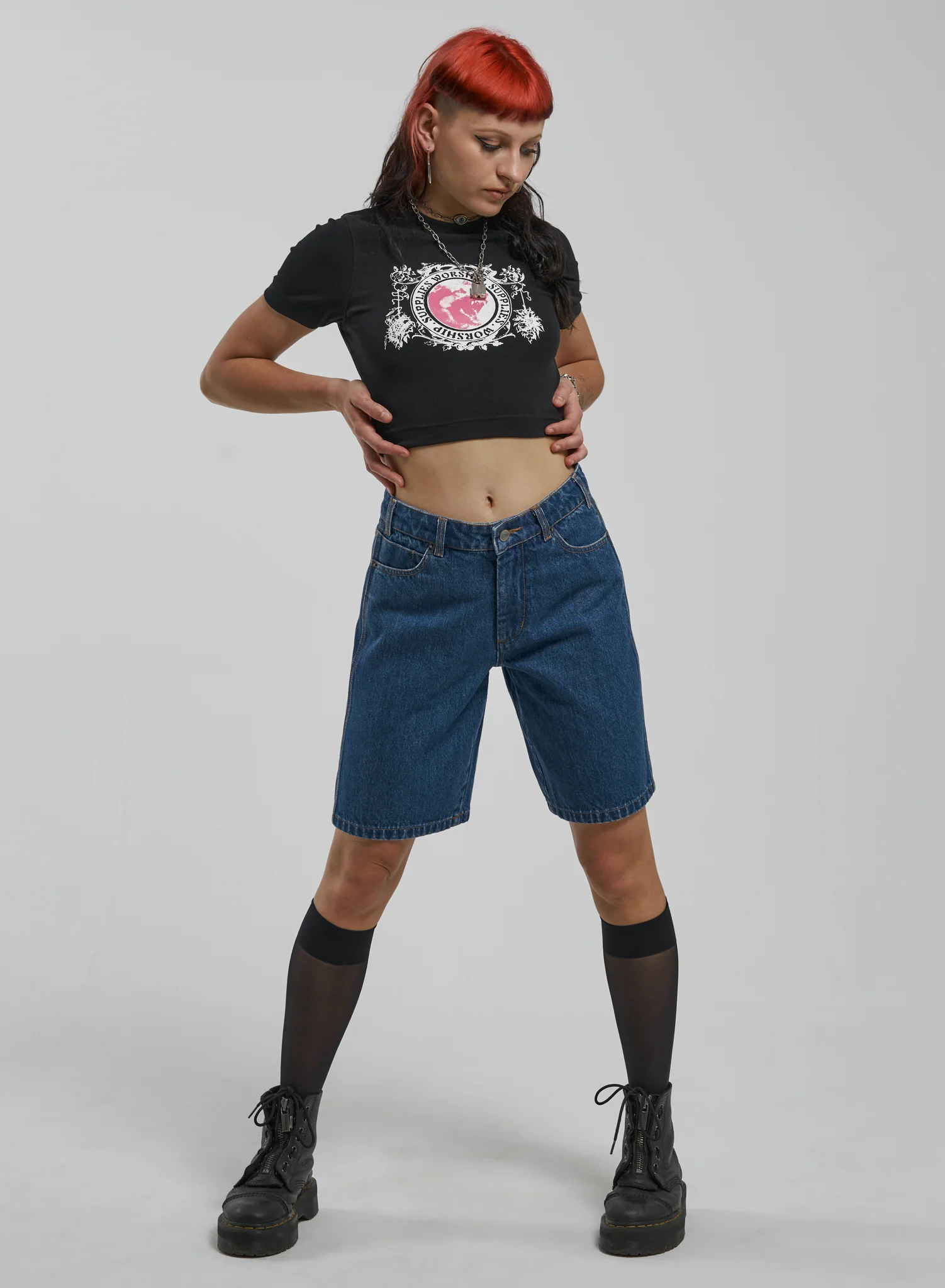 All Bark No Bite Micro Tee - Black - Image 3