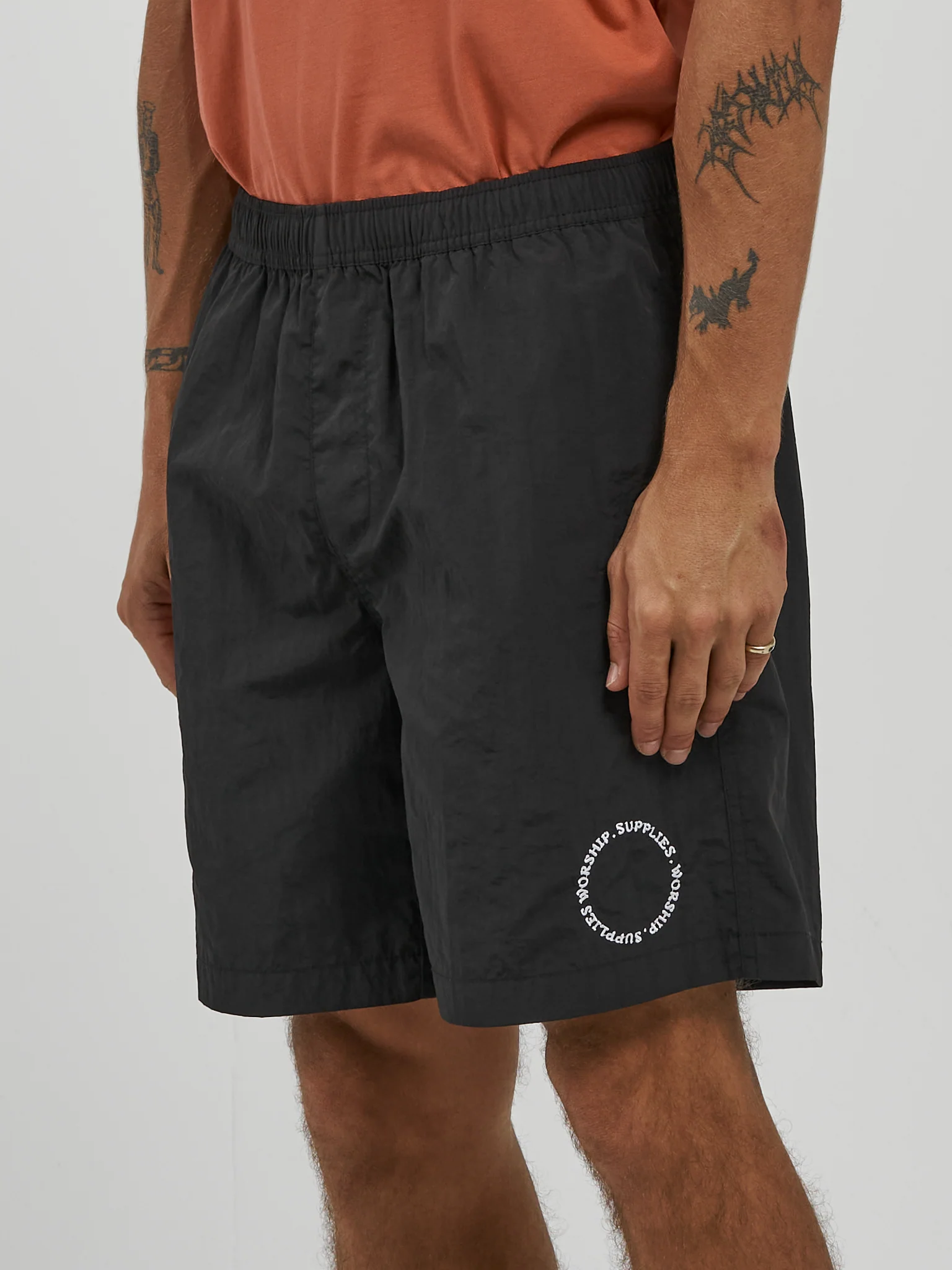 All Bark Nylon Short - Black - Image 2