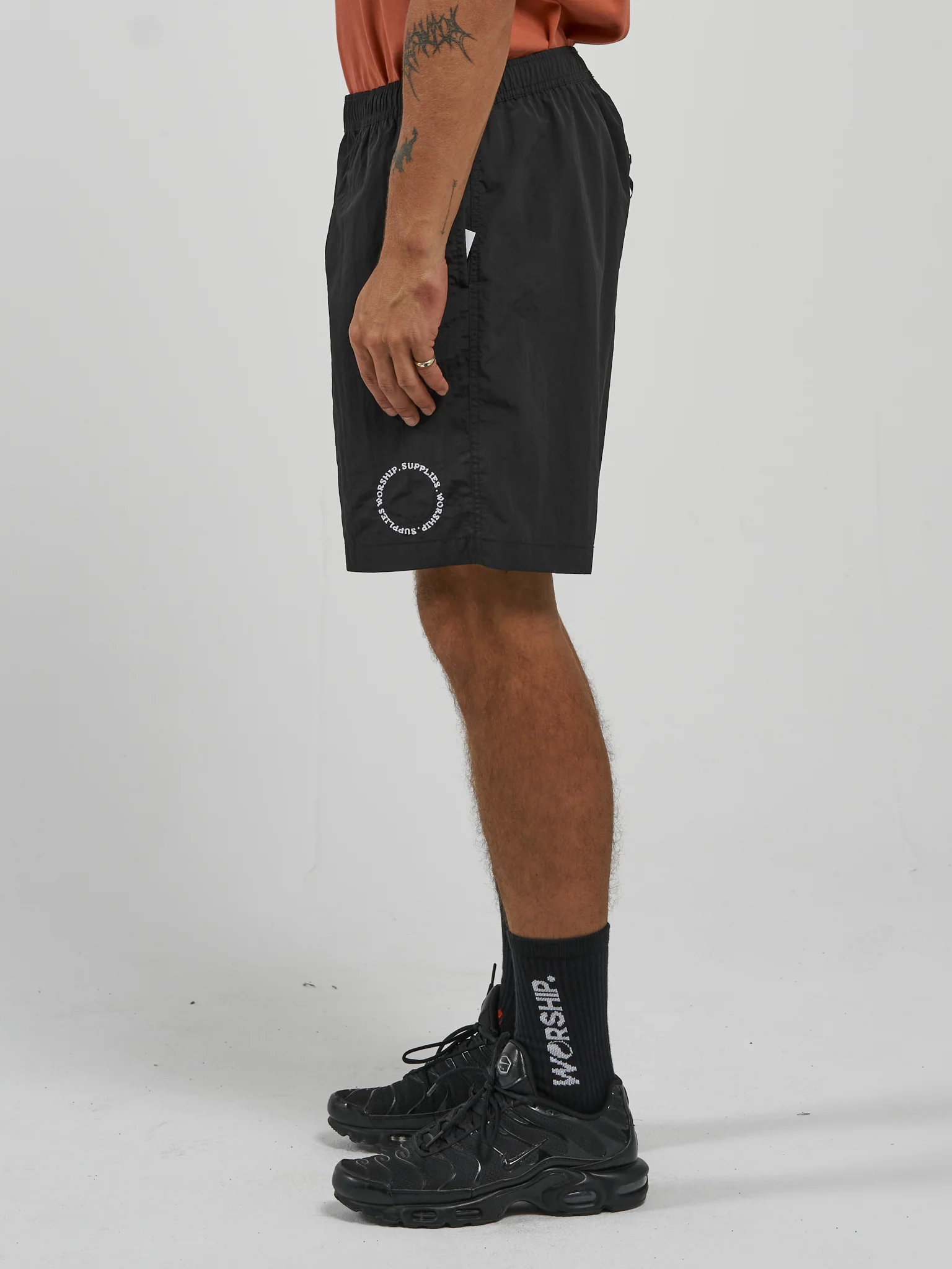 All Bark Nylon Short - Black - Image 3