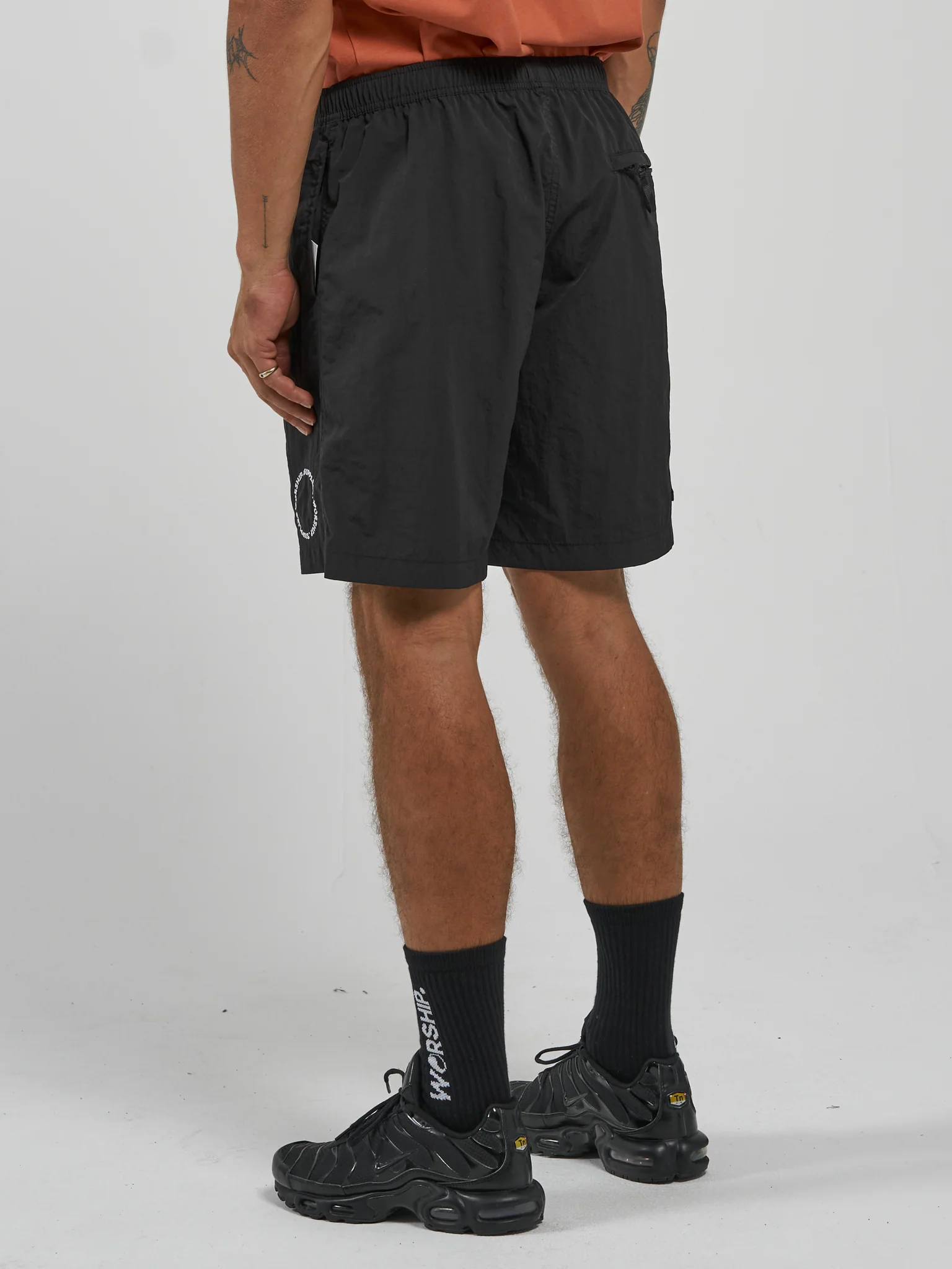All Bark Nylon Short - Black - Image 4