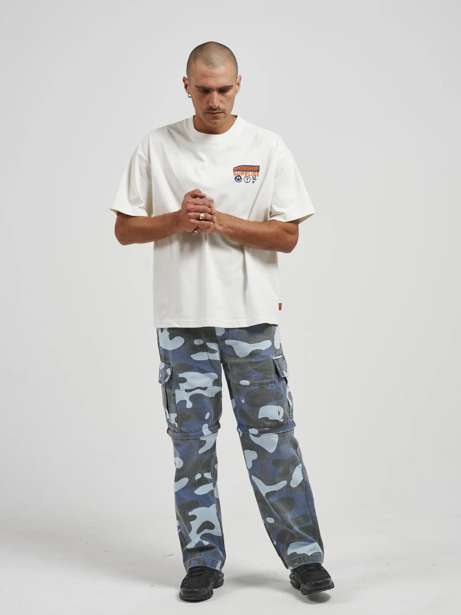 All Bark Oversize Tee - Bone - Image 6