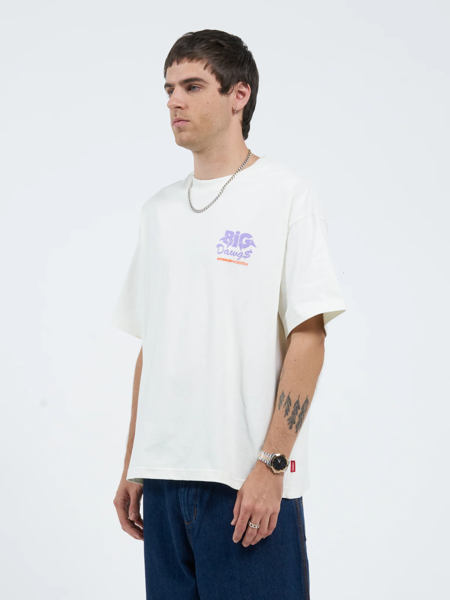 All Bark Tee - Bone - Image 3