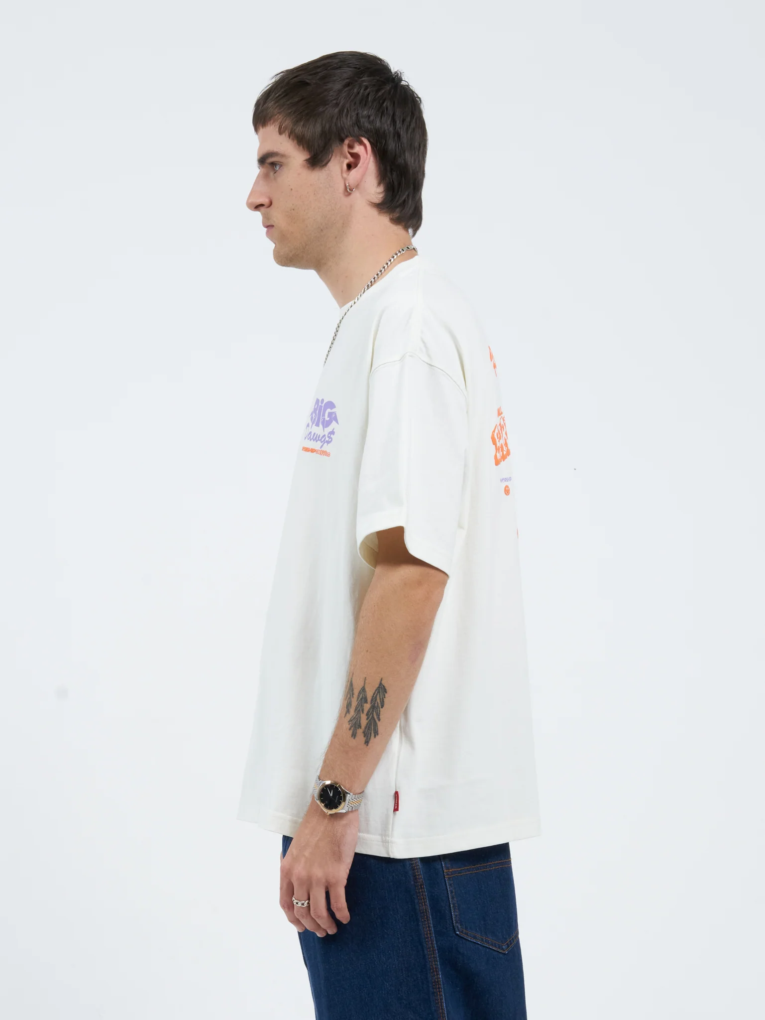 All Bark Tee - Bone - Image 4