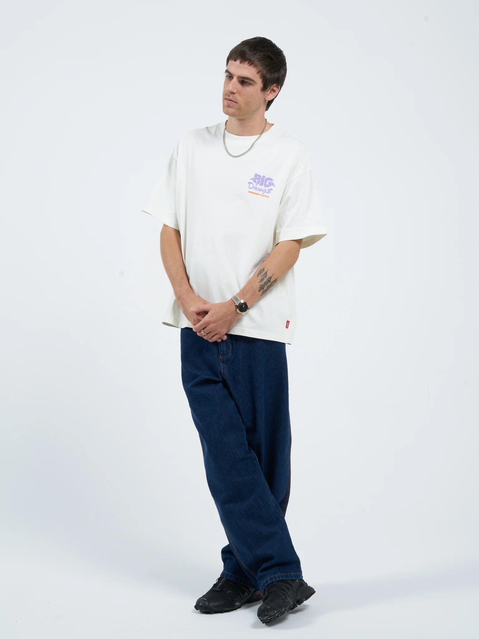 All Bark Tee - Bone - Image 9