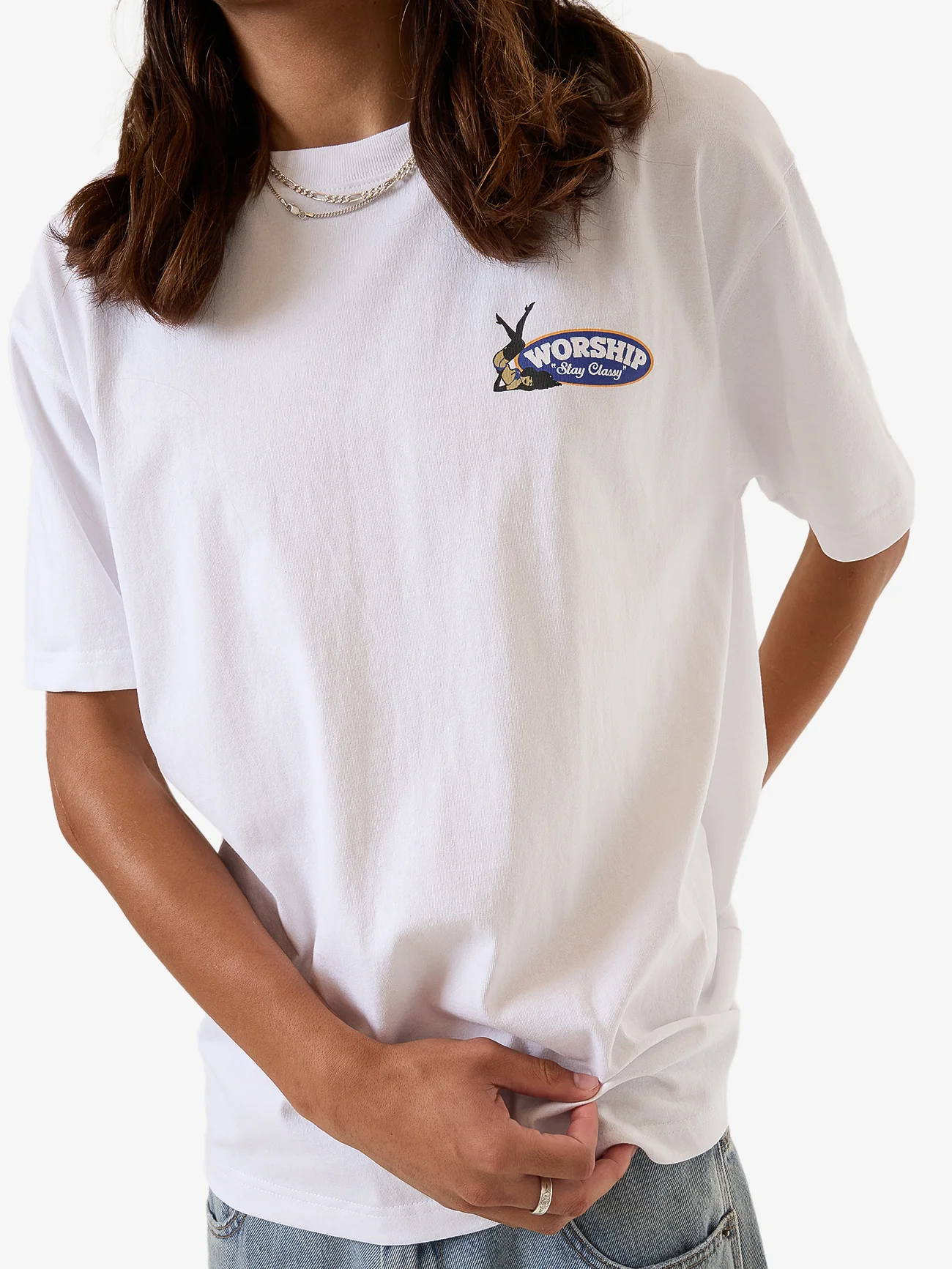 All Class Tee - White - Image 7