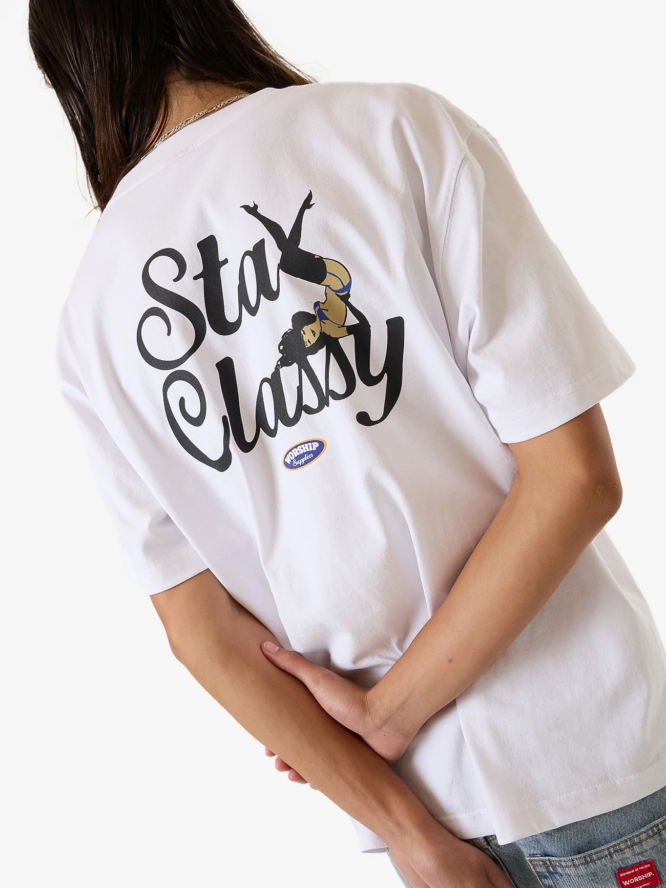 All Class Tee - White - Image 8
