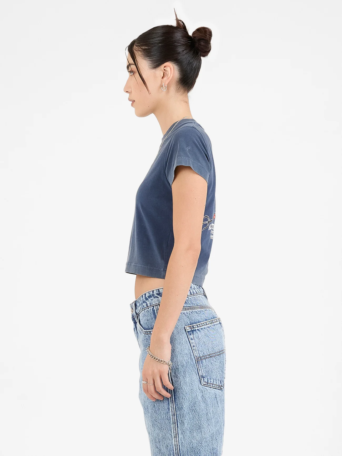 Alt State Teeny Tee - Black Iris Fade - Image 4