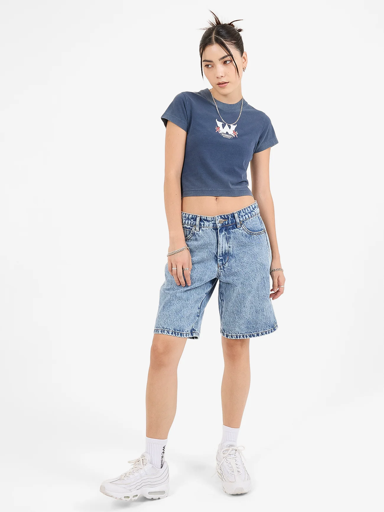 Alt State Teeny Tee - Black Iris Fade - Image 5