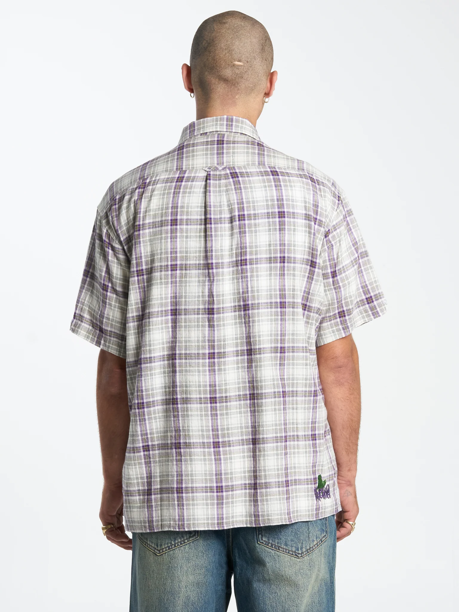 Amphibious Short Sleeve Shirt - Purple - Image 2