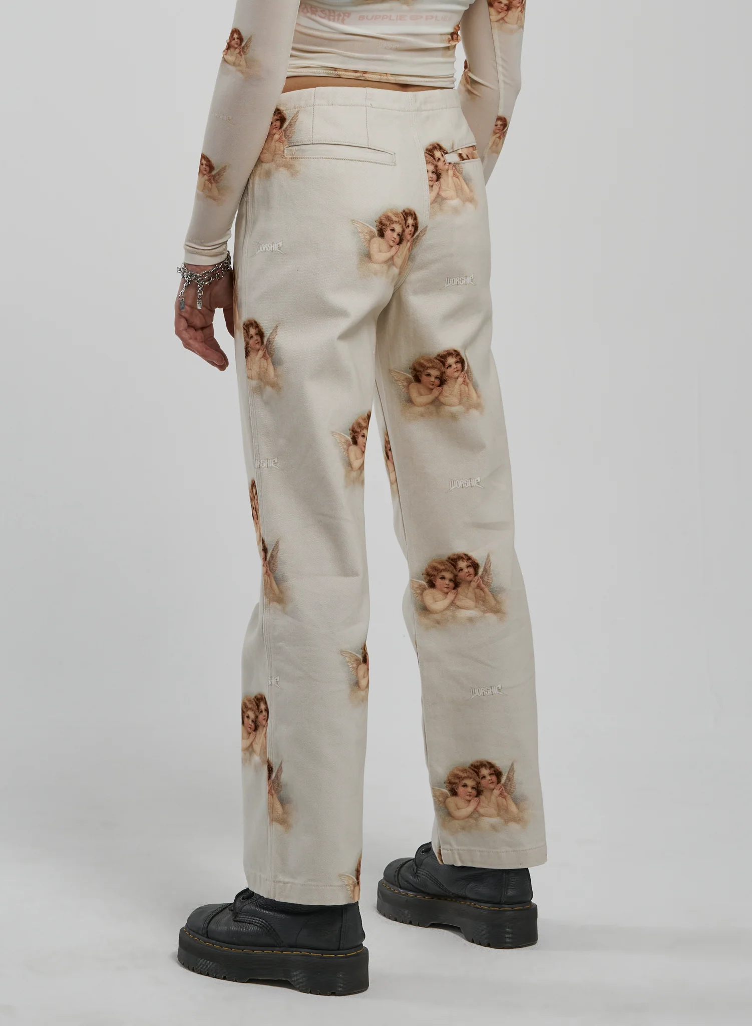 Angelika Hiatus Pant - Tan - Image 6