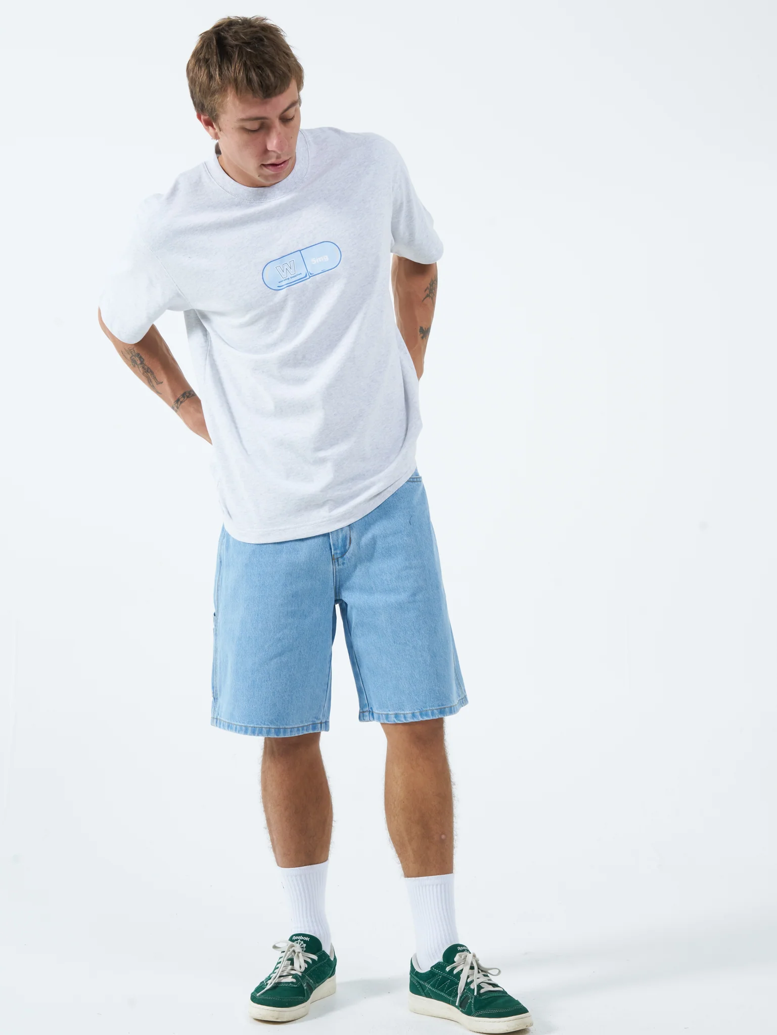 Antidote Tee - Snow Marle - Image 3