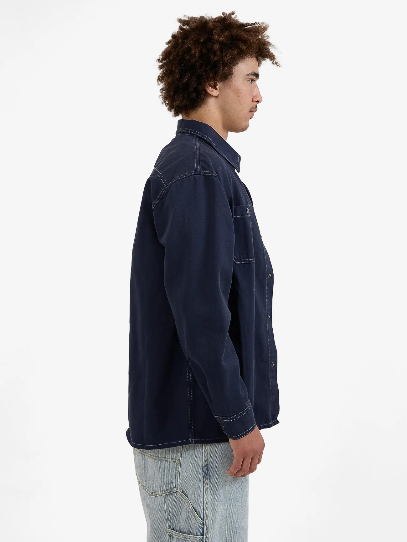 Arachnid Overshirt - Black Iris - Image 3