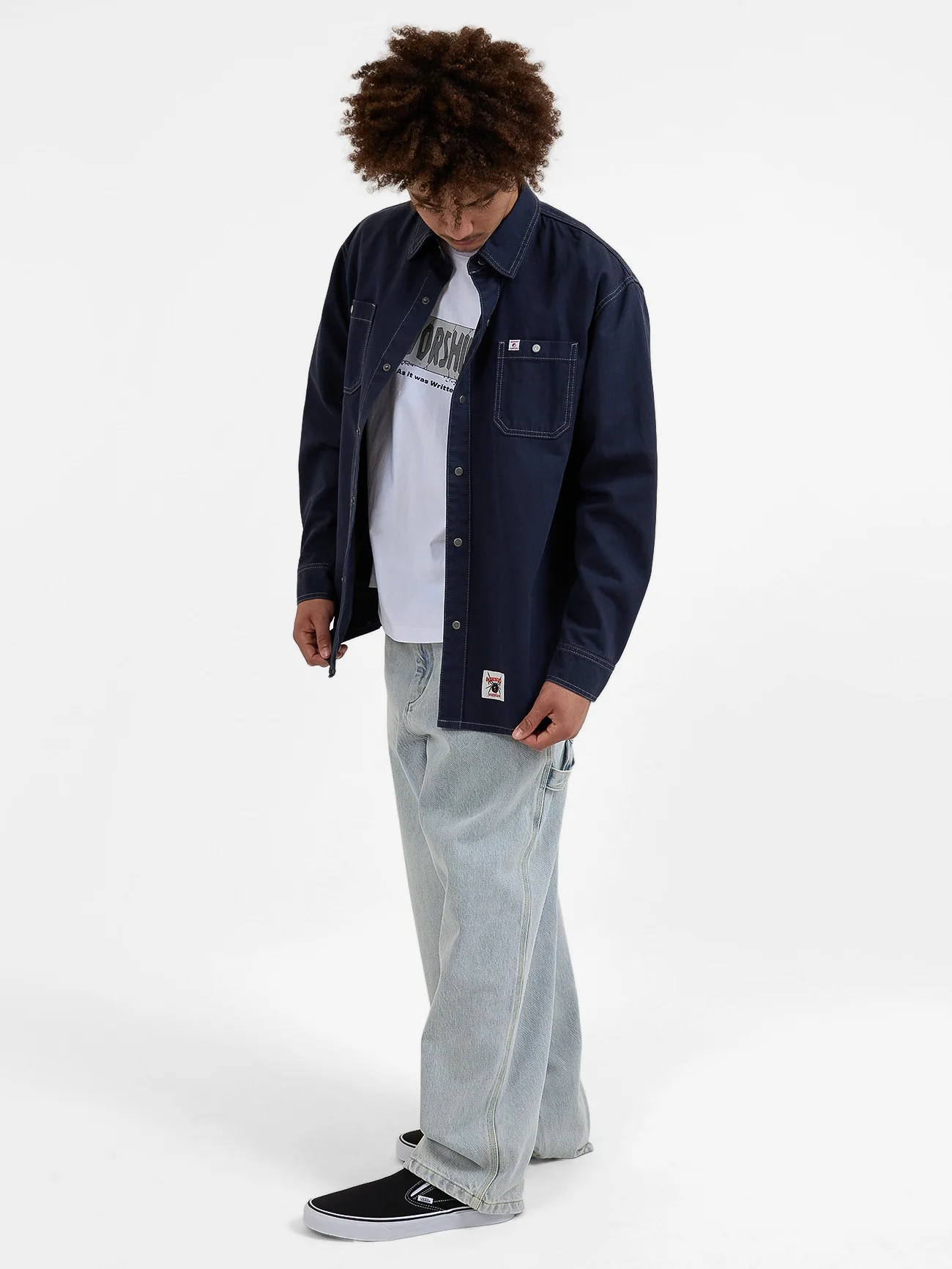 Arachnid Overshirt - Black Iris - Image 5