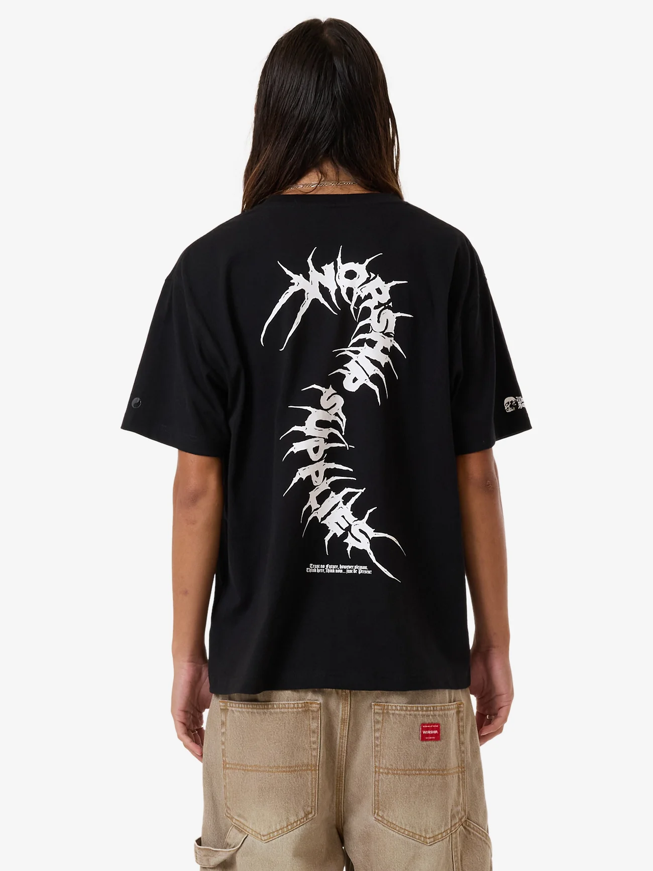 Bad News Tee - Black - Image 2