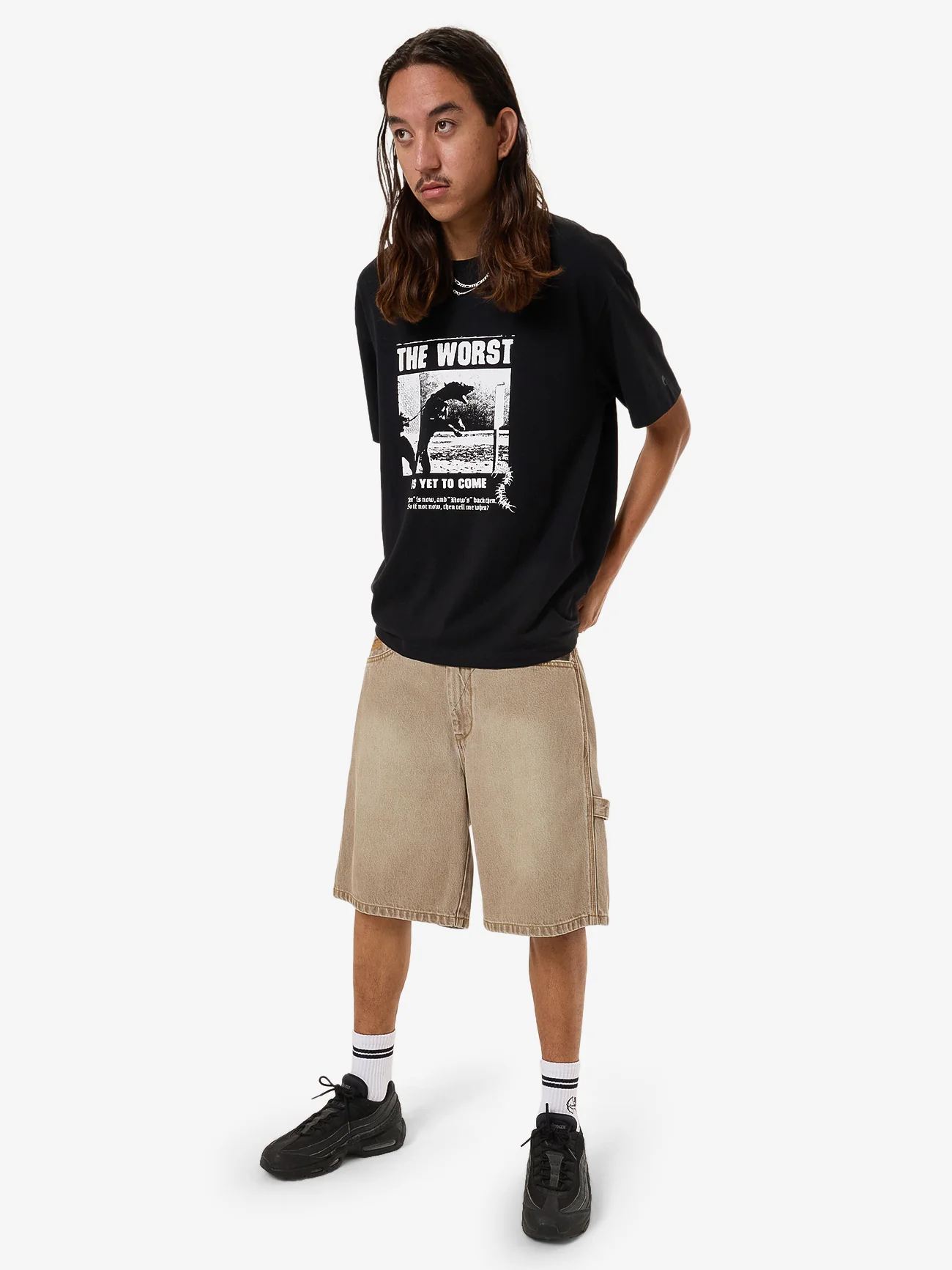Bad News Tee - Black - Image 5