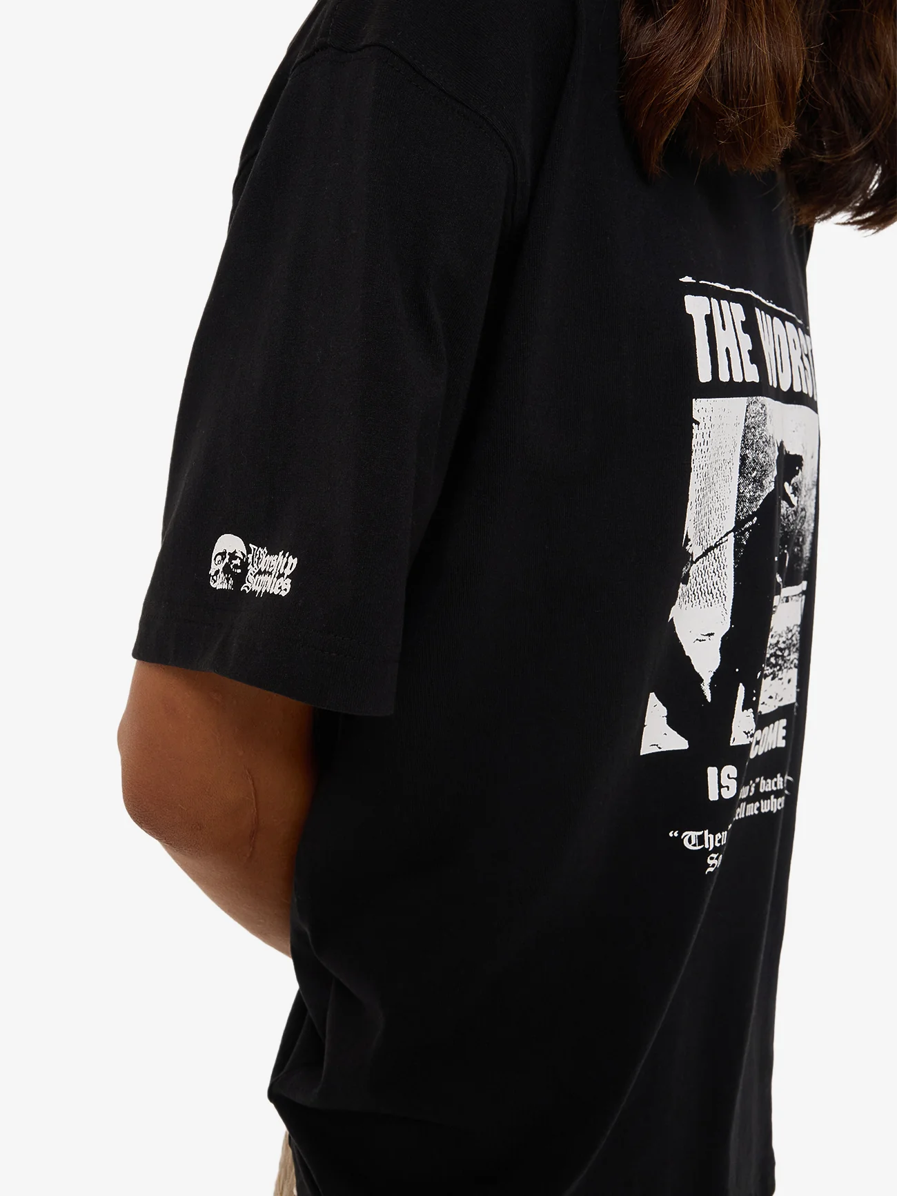 Bad News Tee - Black - Image 7
