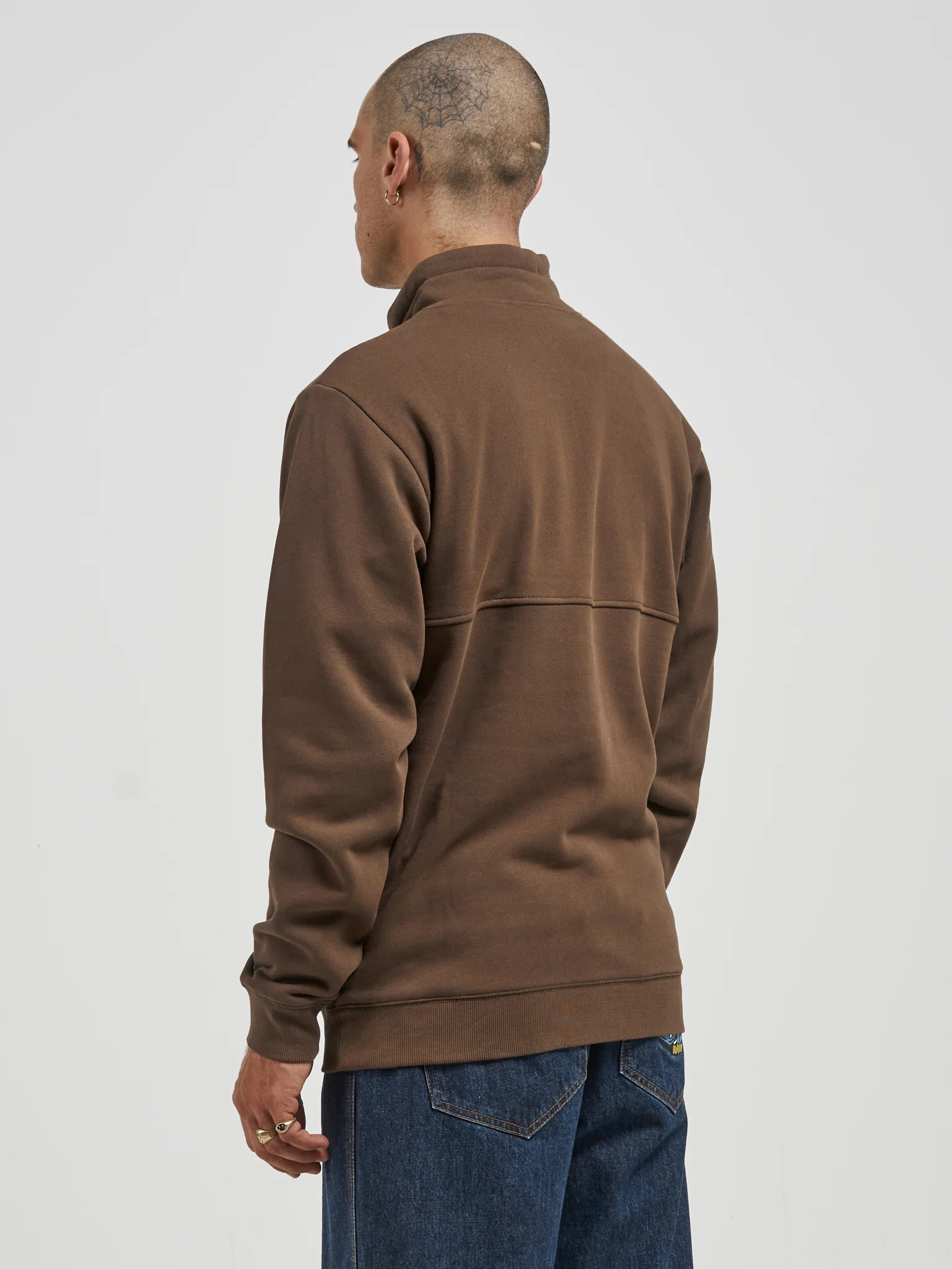 Badger Quarter Zip Fleece - Rain Drum - Image 4