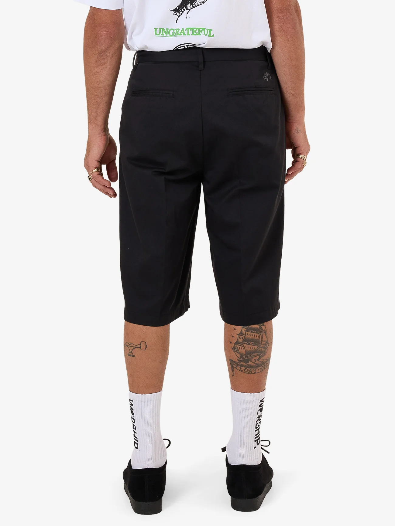 Baggy Core Short - Black - Image 6
