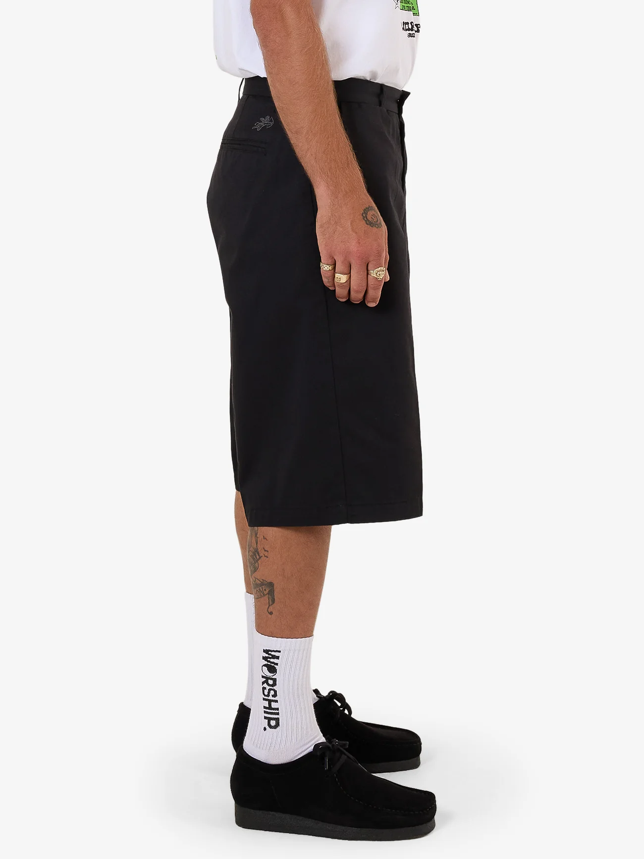 Baggy Core Short - Black - Image 7