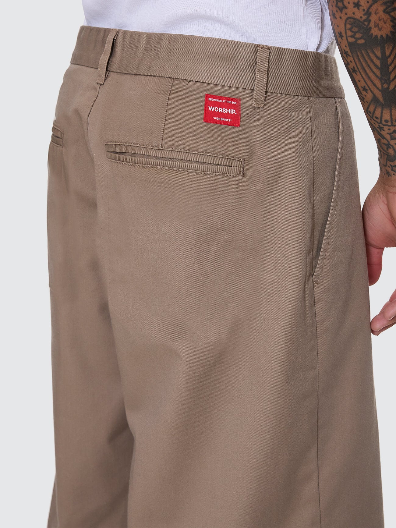 Baggy Core Work Short - Desert Taupe - Image 2