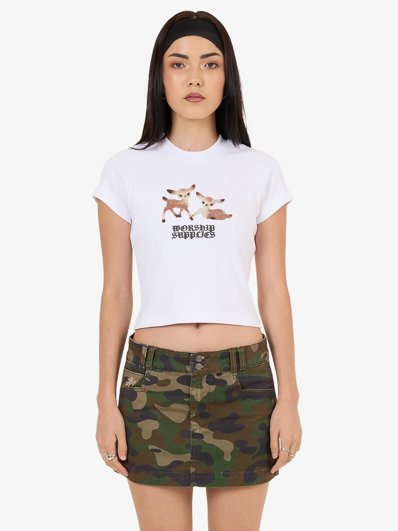 Bambino Teeny Tee - White - Image 4