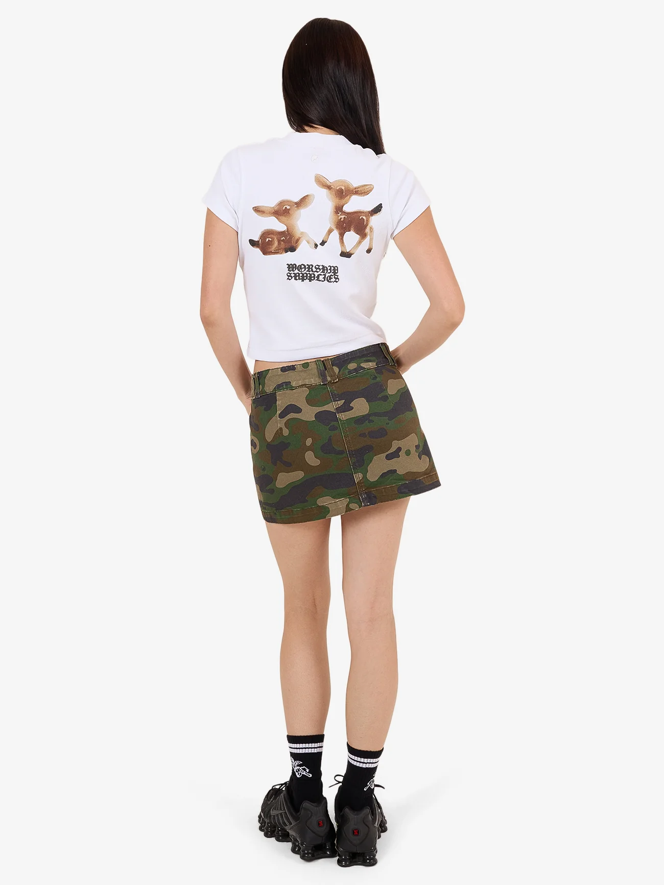 Bambino Teeny Tee - White - Image 8