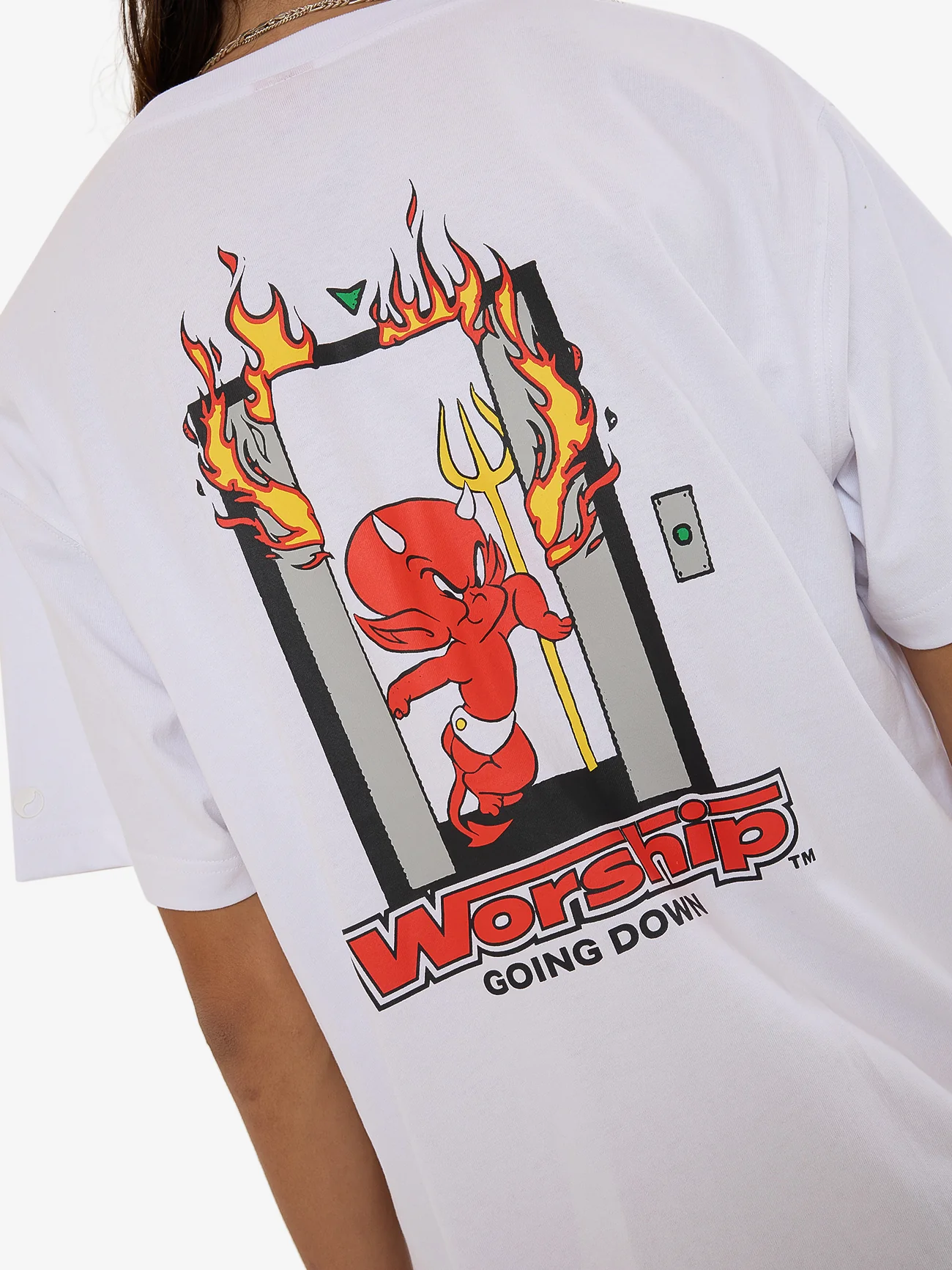 Basement Tee - White - Image 7