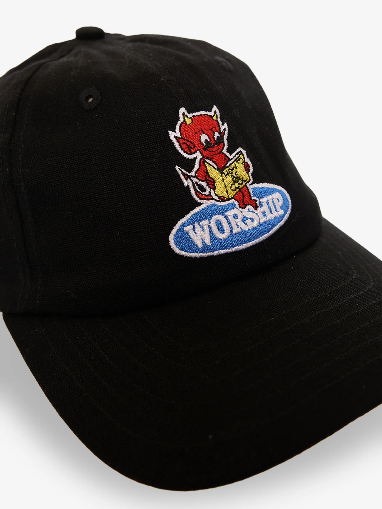 Be Cool 6 Panel Hat - Black - Image 5