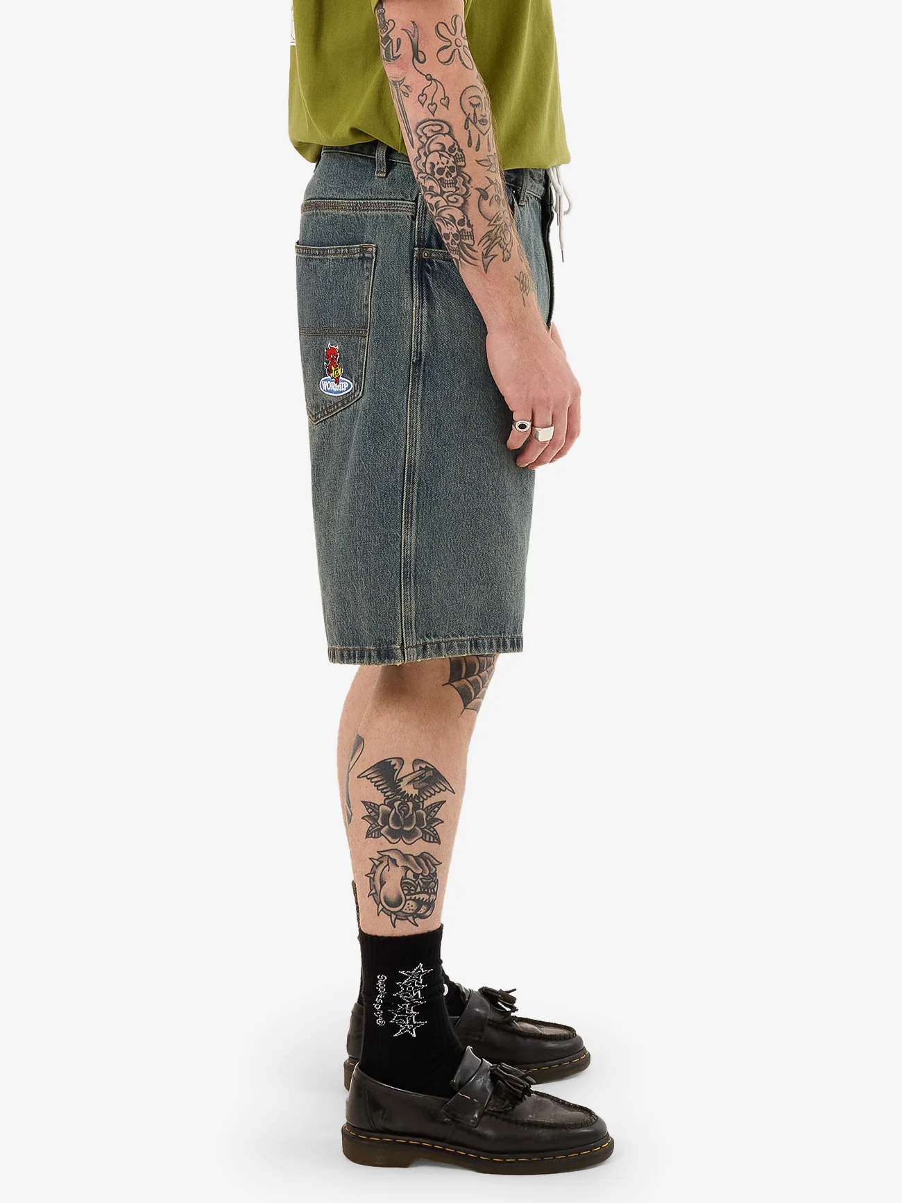 Be Cool Big Dawg Jean Short - Blue Haze - Image 4