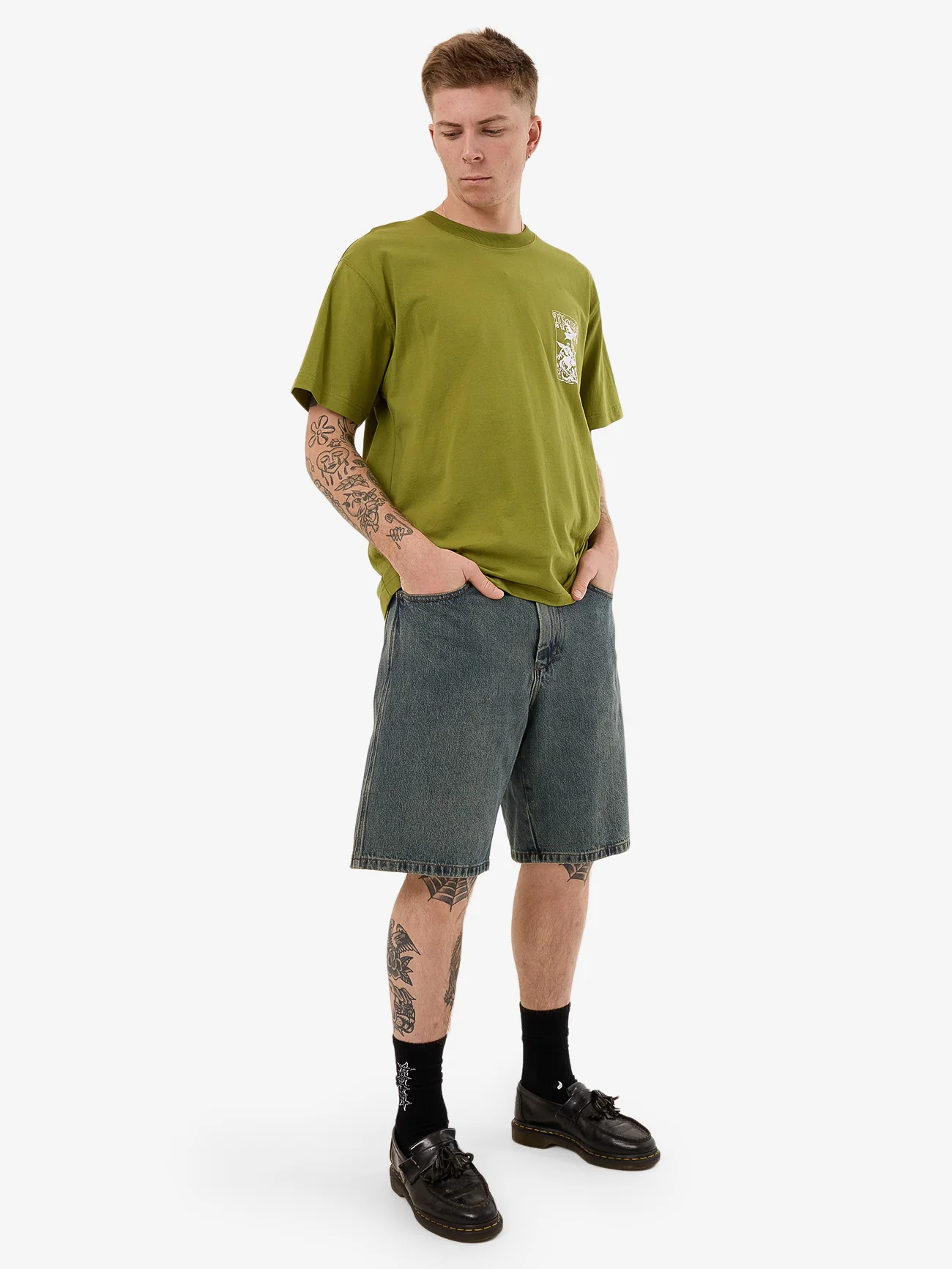Be Cool Big Dawg Jean Short - Blue Haze - Image 5