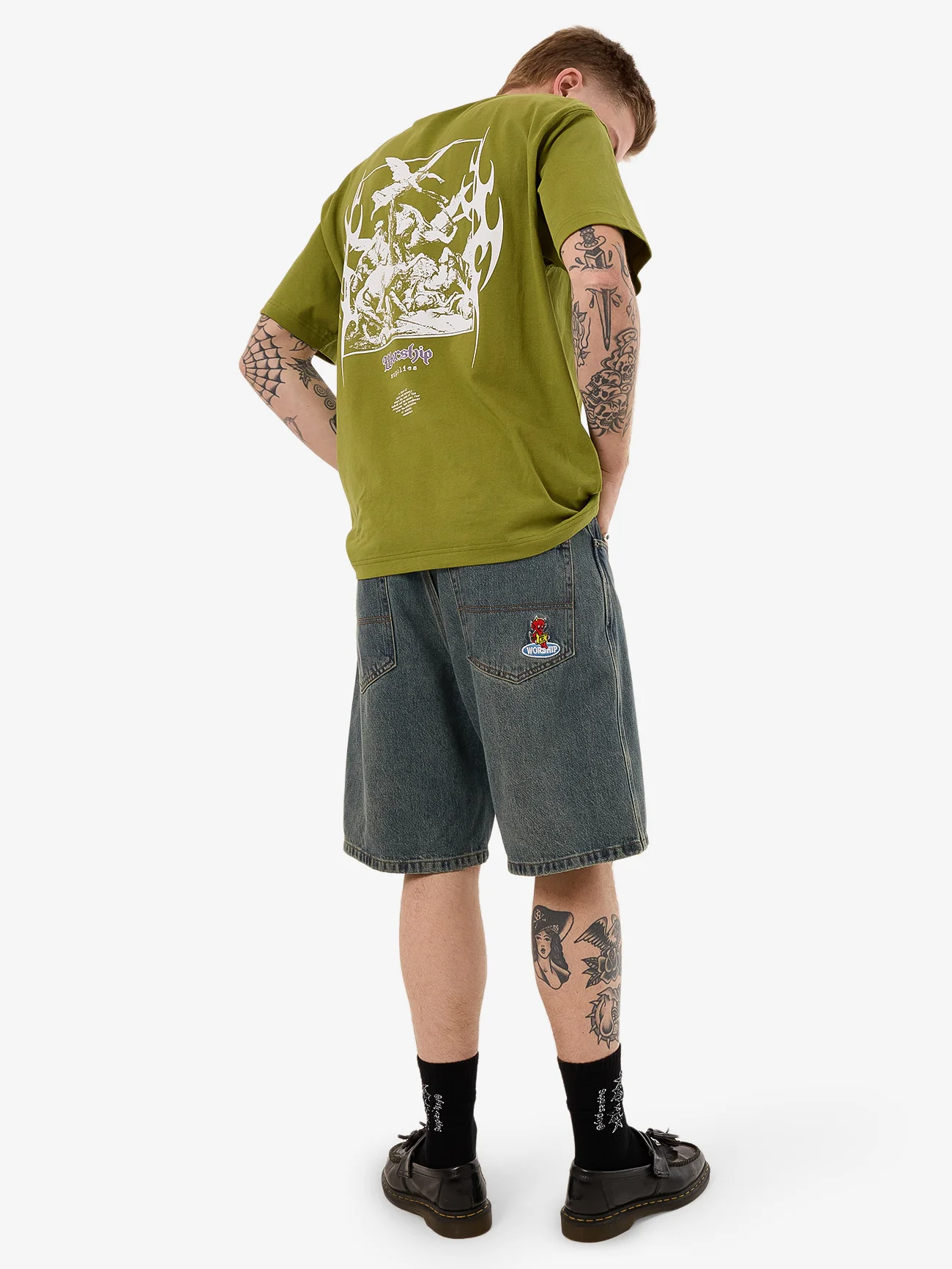 Be Cool Big Dawg Jean Short - Blue Haze - Image 6