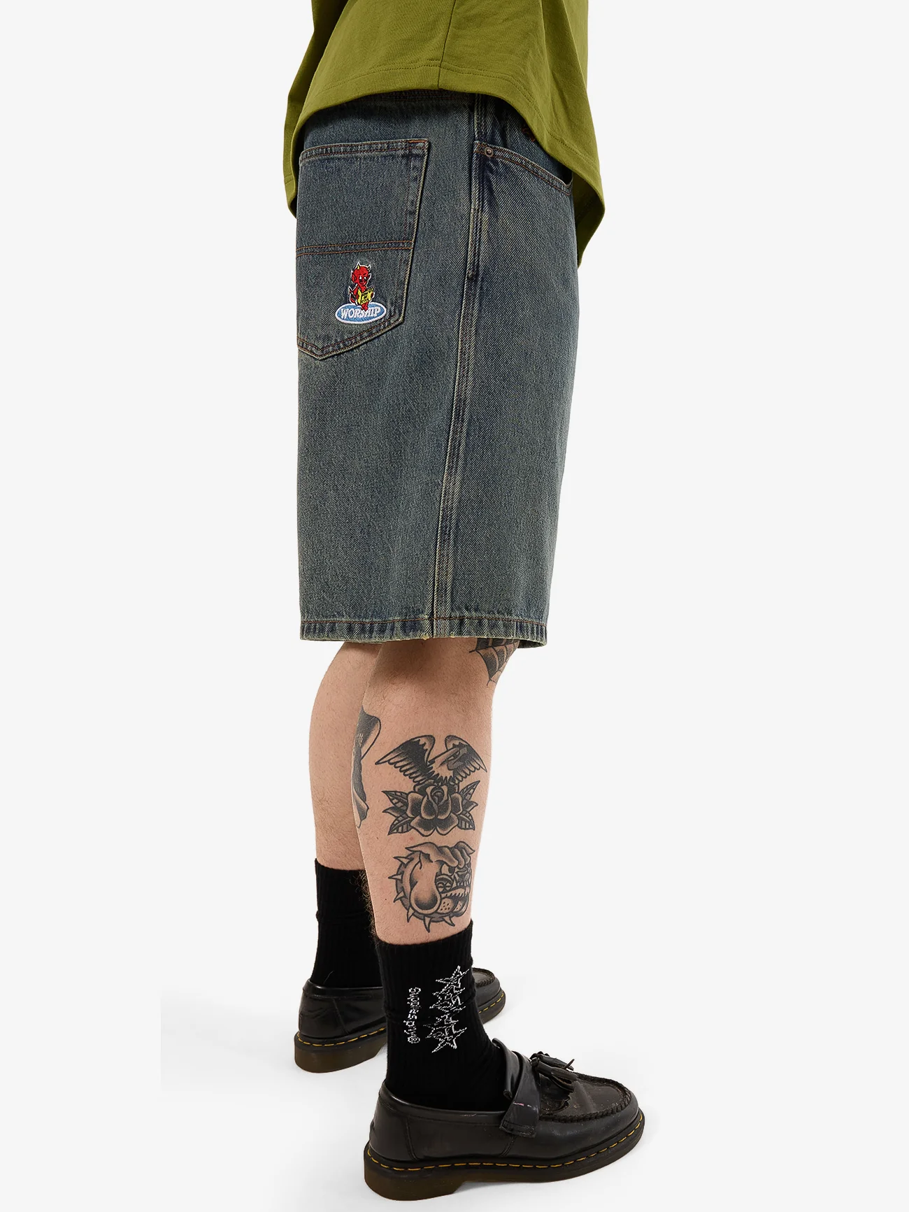 Be Cool Big Dawg Jean Short - Blue Haze - Image 9