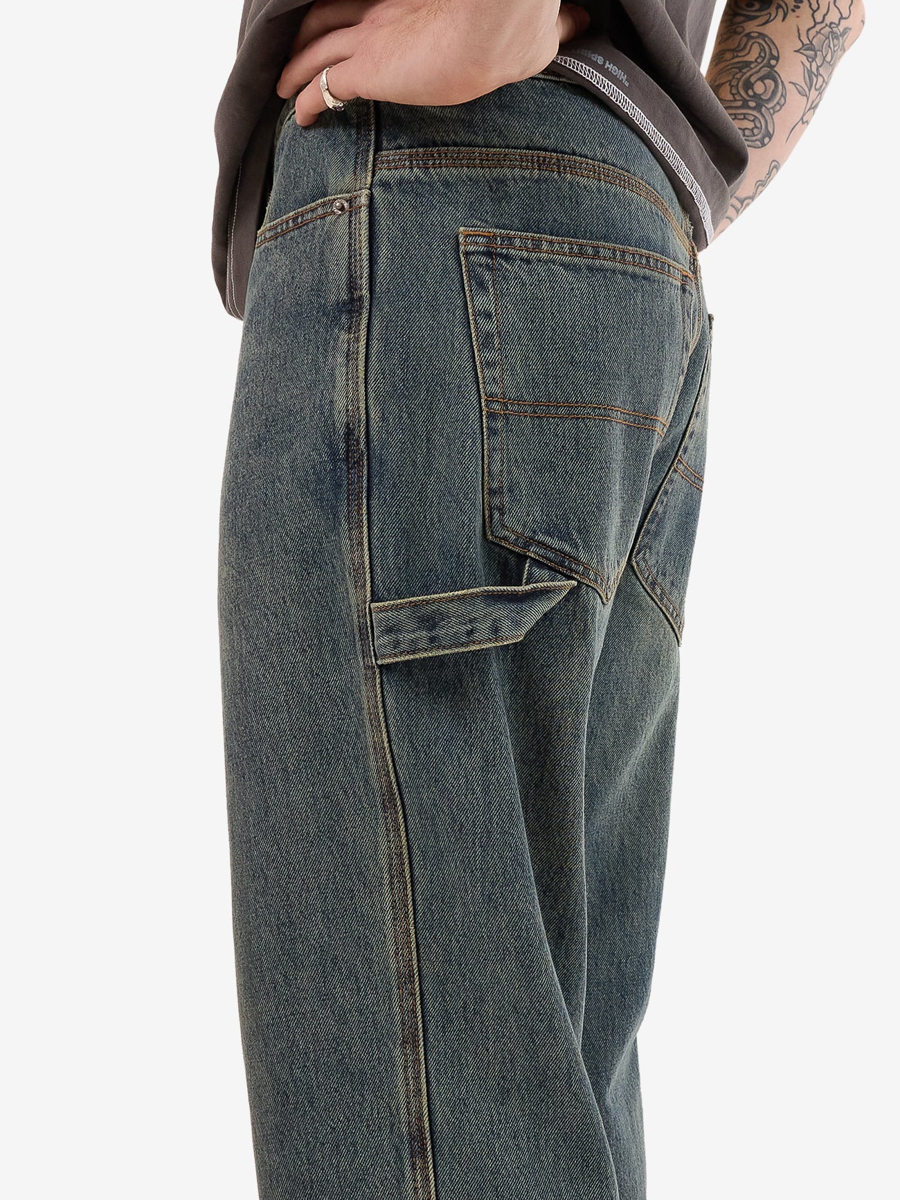 Be Cool Carpenter Jean - Blue Haze - Image 10