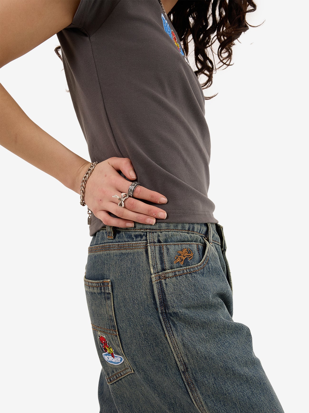 Be Cool Sloucher Jean - Blue Haze - Image 8