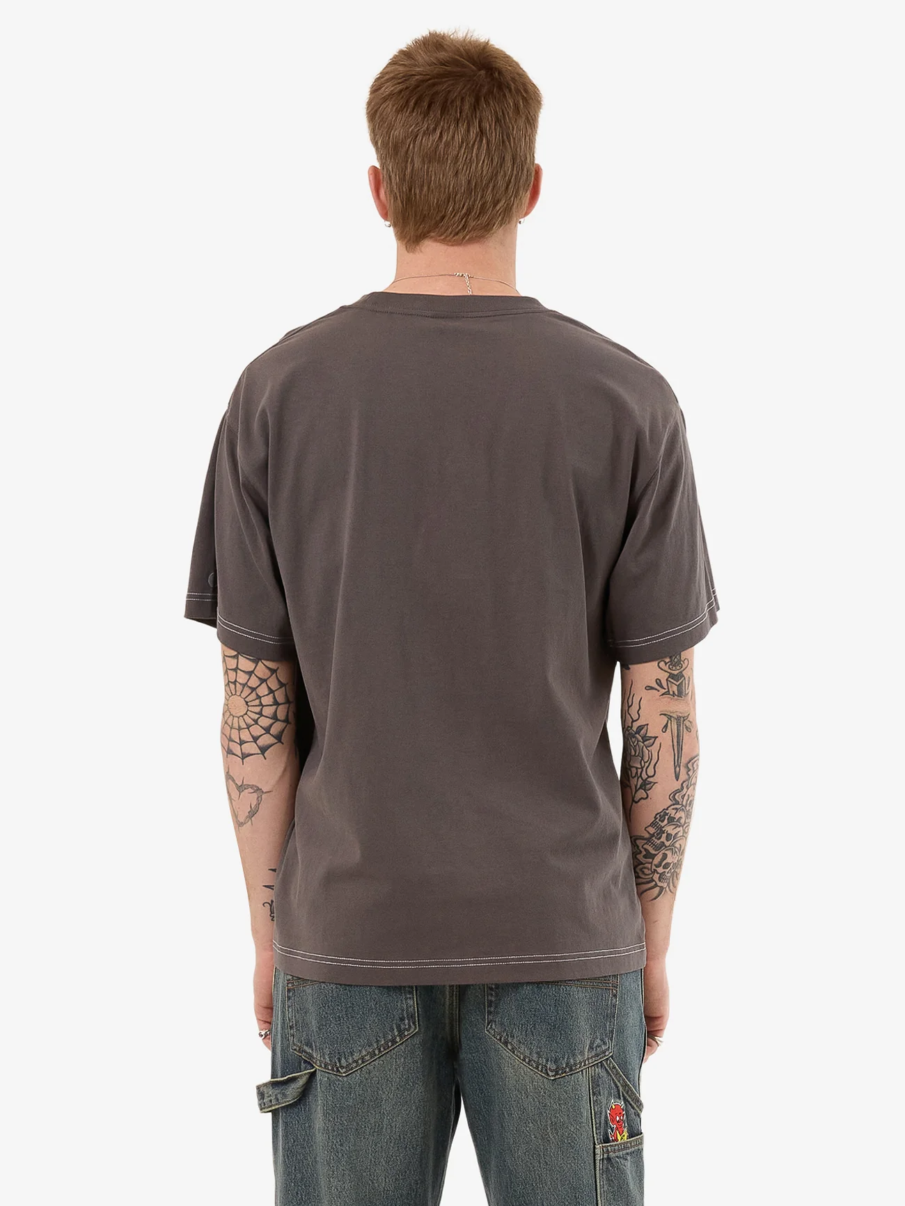 Be Cool Tee - Worn Black - Image 2