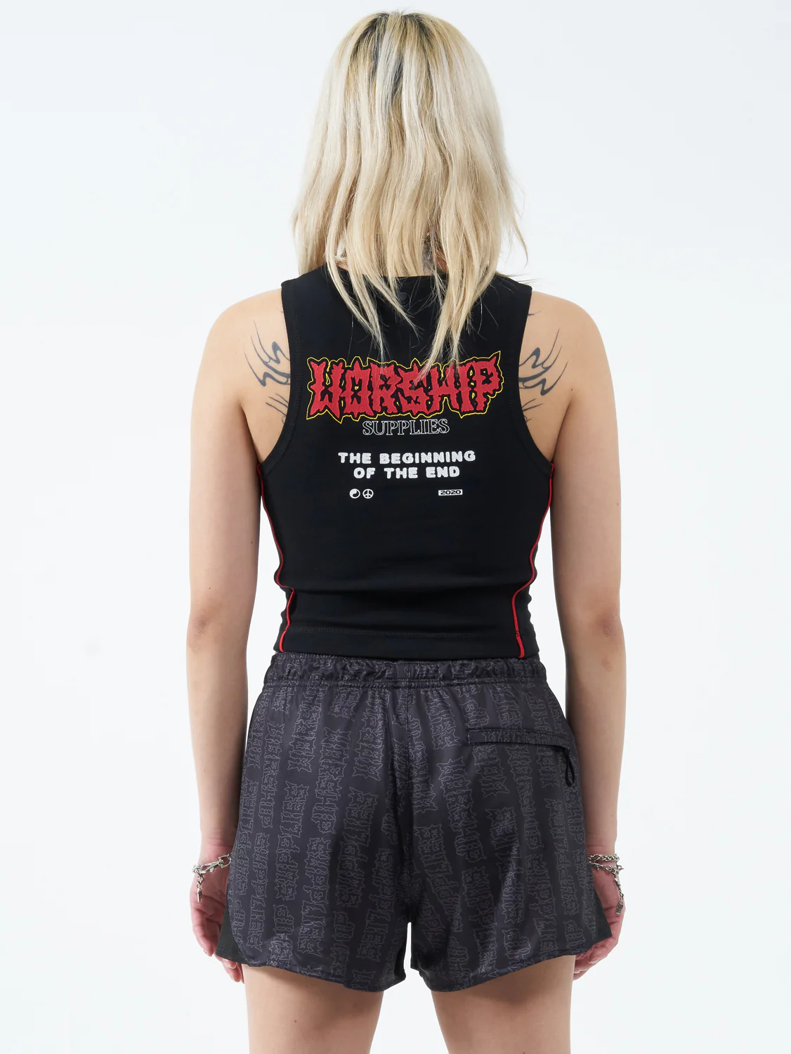 Begin Again Tiny Tank - Black - Image 2