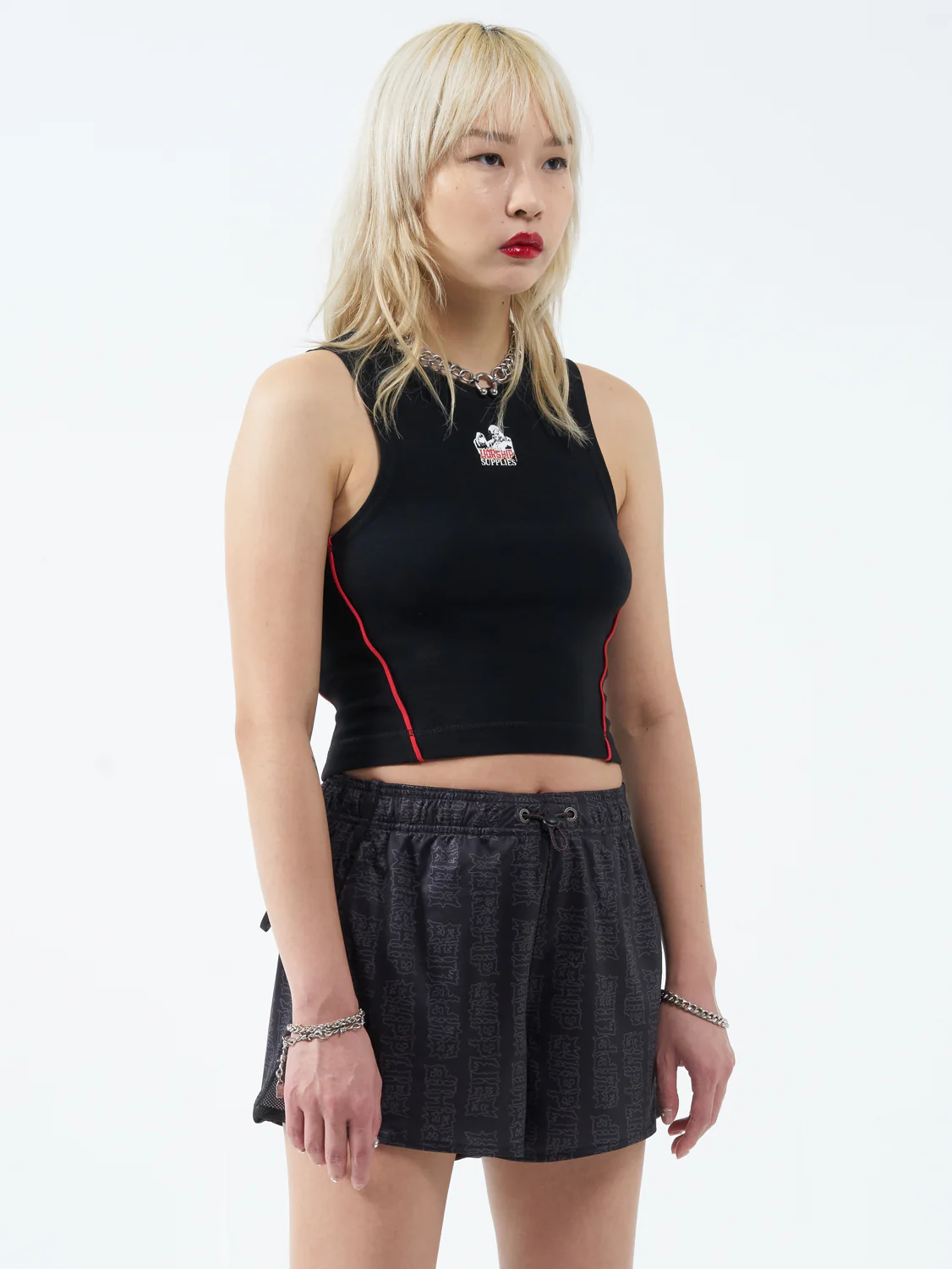 Begin Again Tiny Tank - Black - Image 4