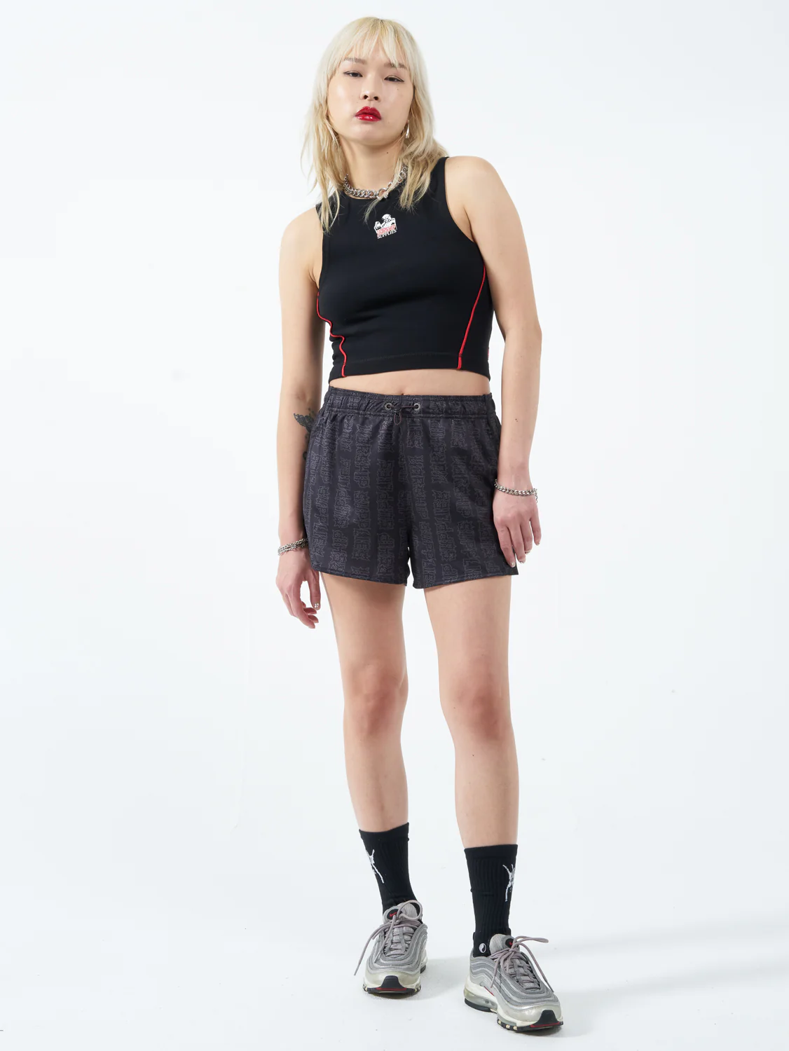 Begin Again Tiny Tank - Black - Image 5