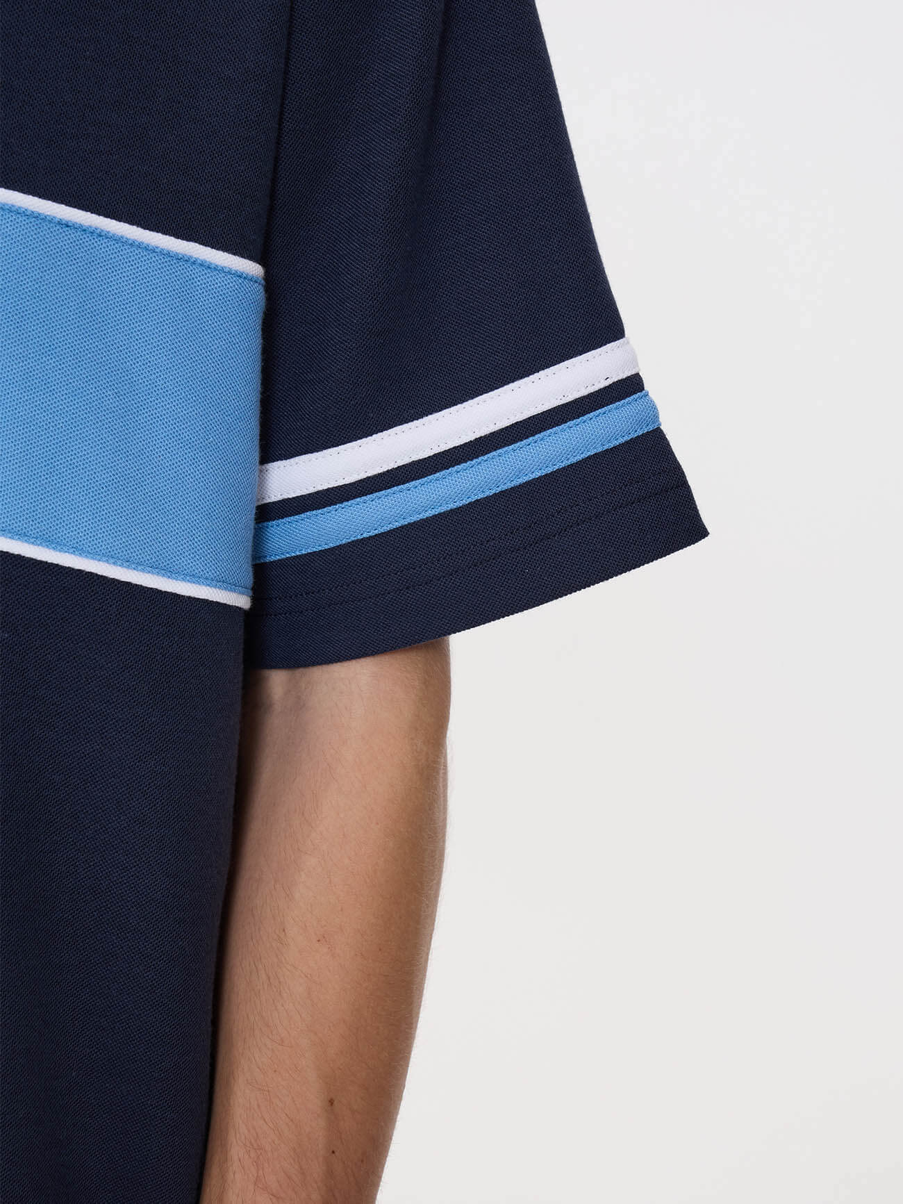 Belter Short Sleeve Golf Polo - Blue Depths - Image 8