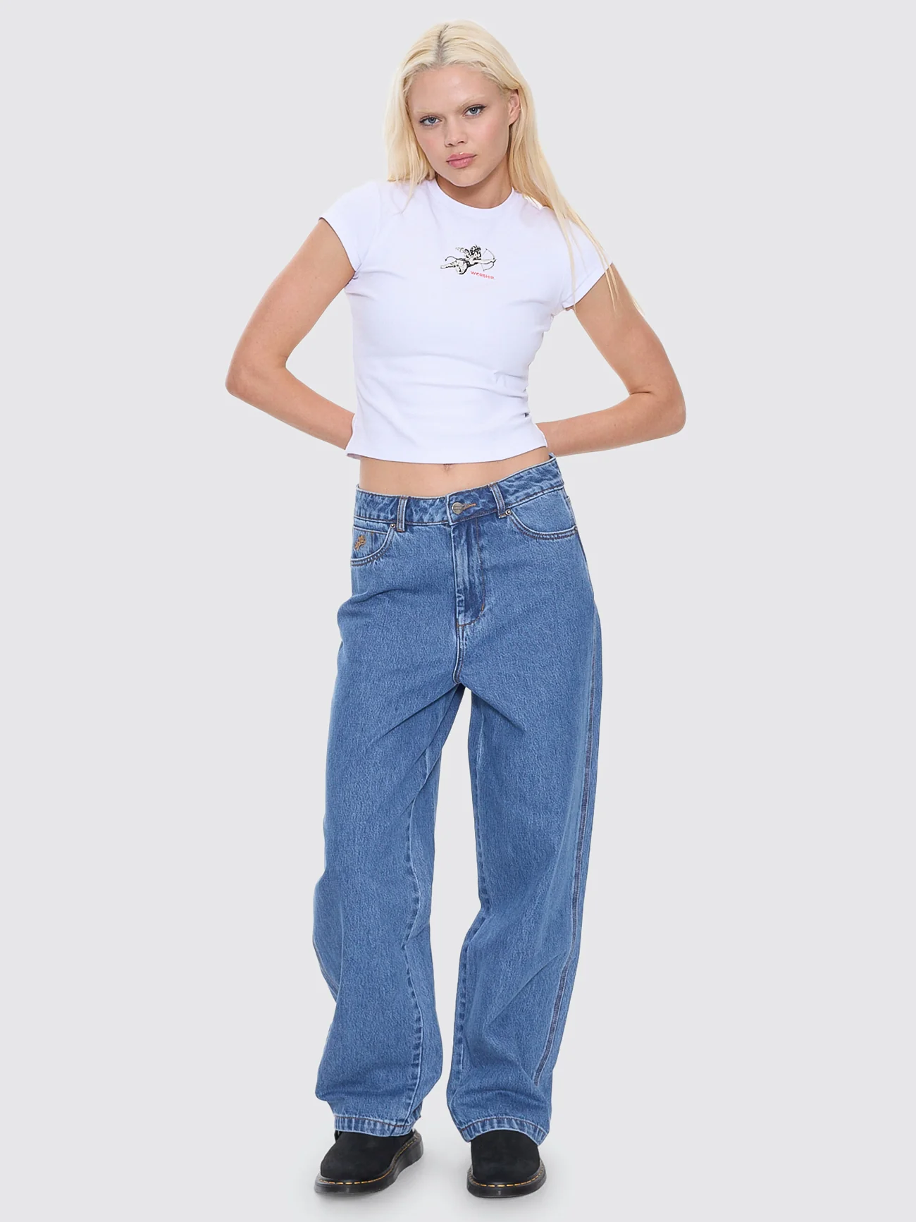 Big Baggy Jean - Sky High Blue - Image 2
