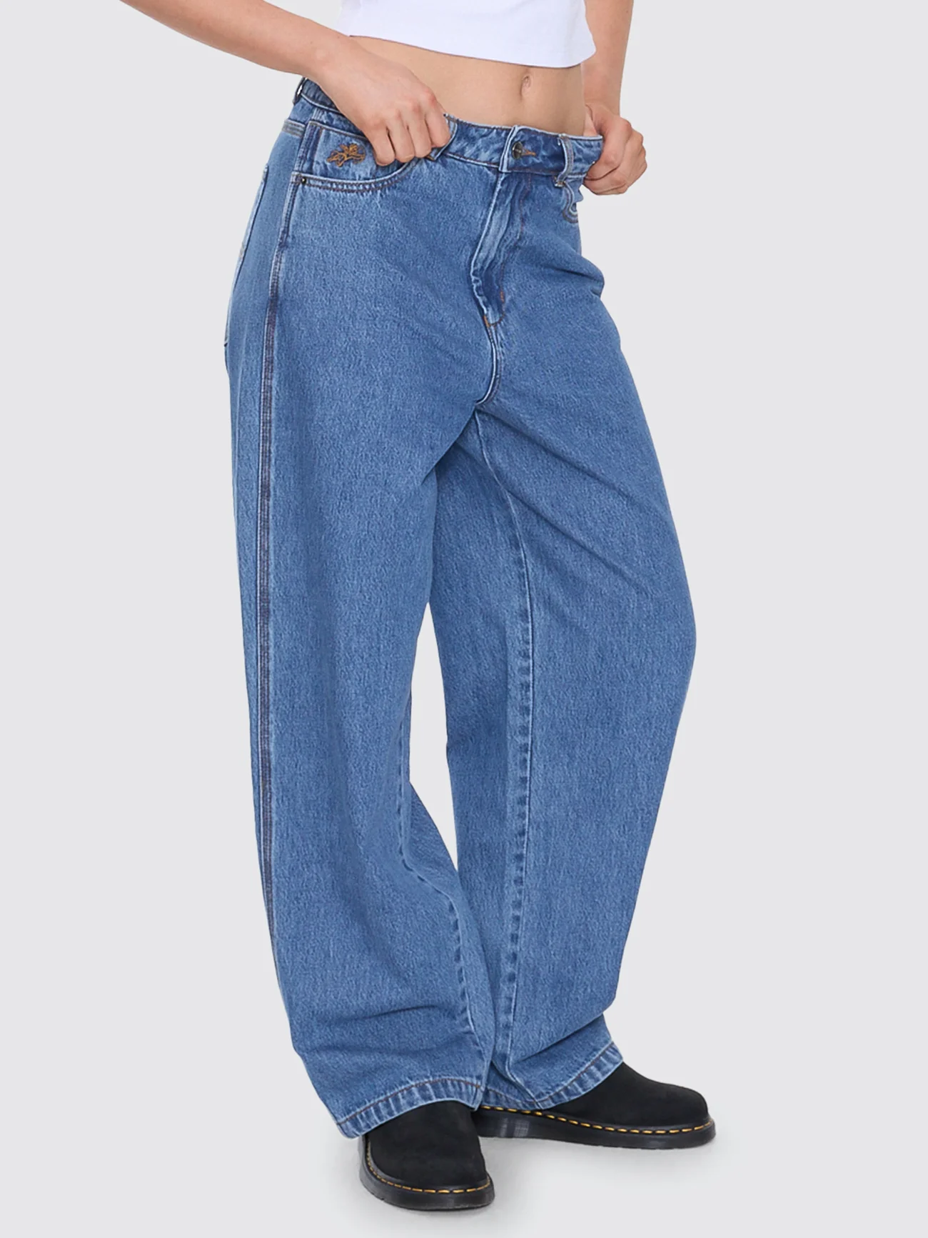 Big Baggy Jean - Sky High Blue - Image 6