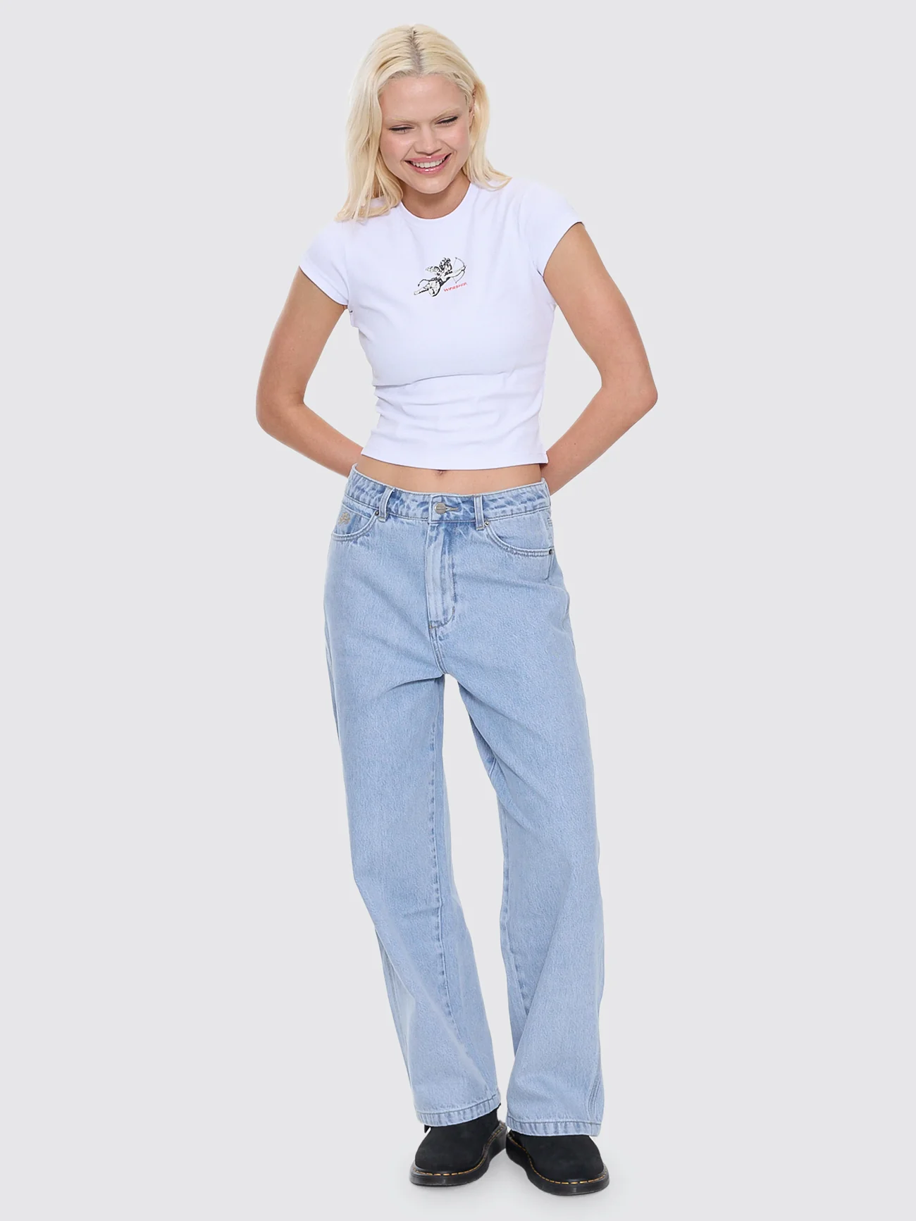 Big Baggy Jean - Worship Worn Blue - Image 8